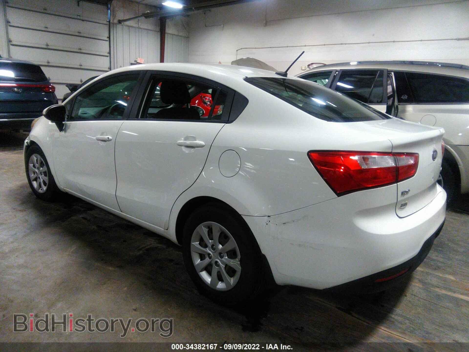 2012 KIA RIO - VIN: KNADN4A35C6083538 - Фото 3