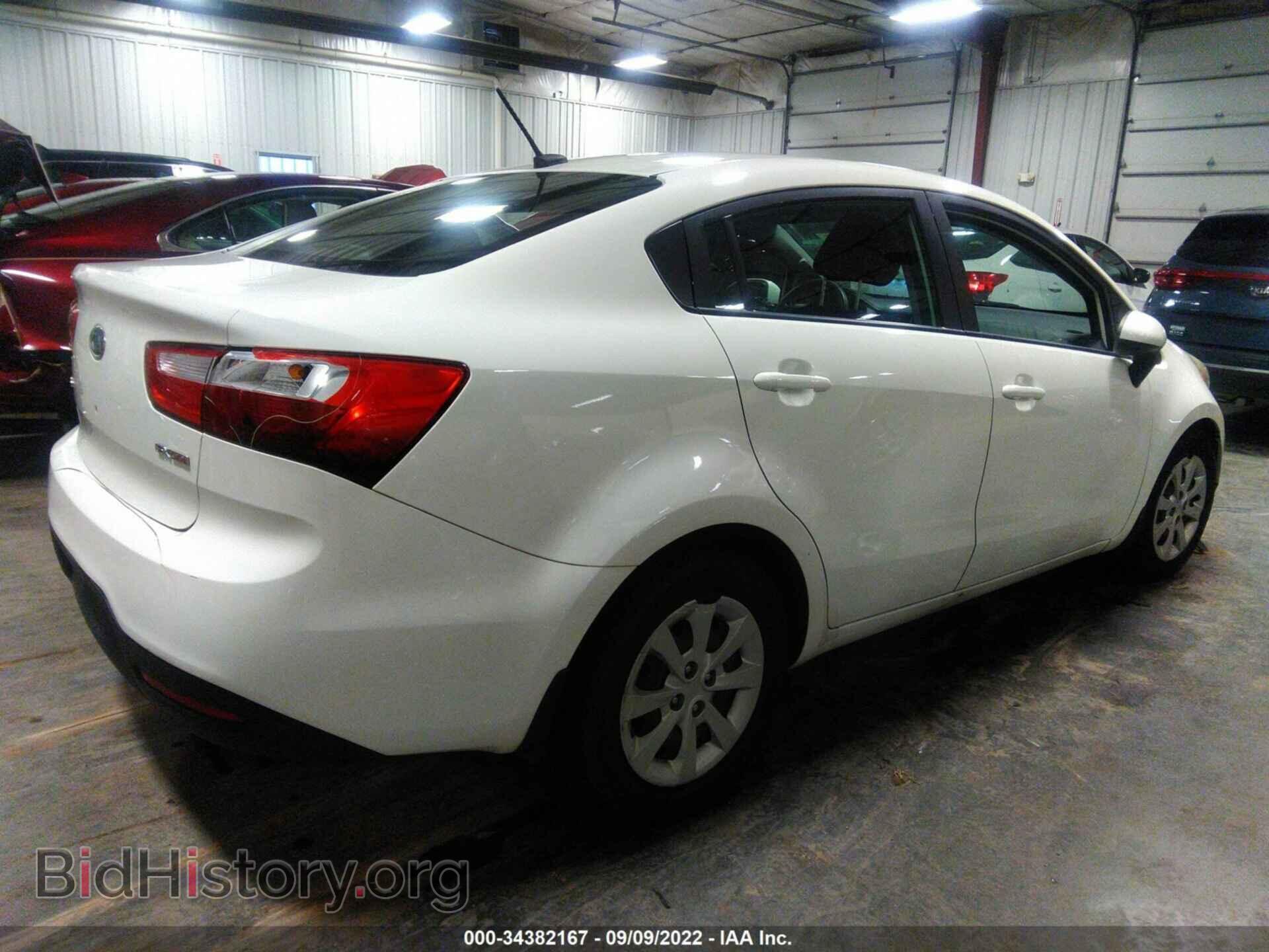 2012 KIA RIO - VIN: KNADN4A35C6083538 - Фото 4