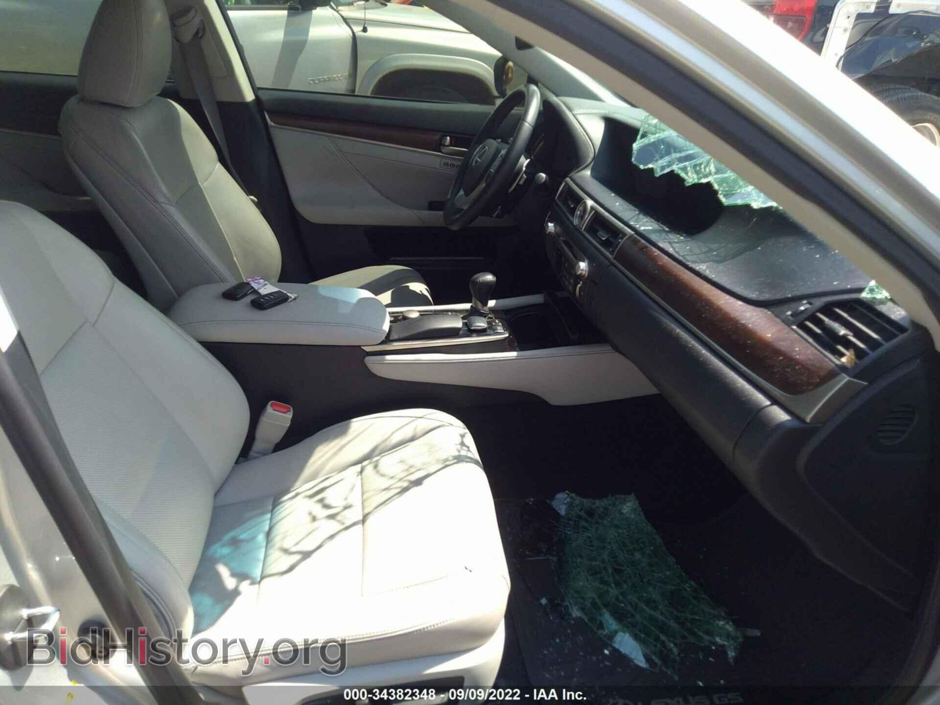 2014 LEXUS GS 350 - VIN: JTHBE1BL4E5040775 - Фото 5
