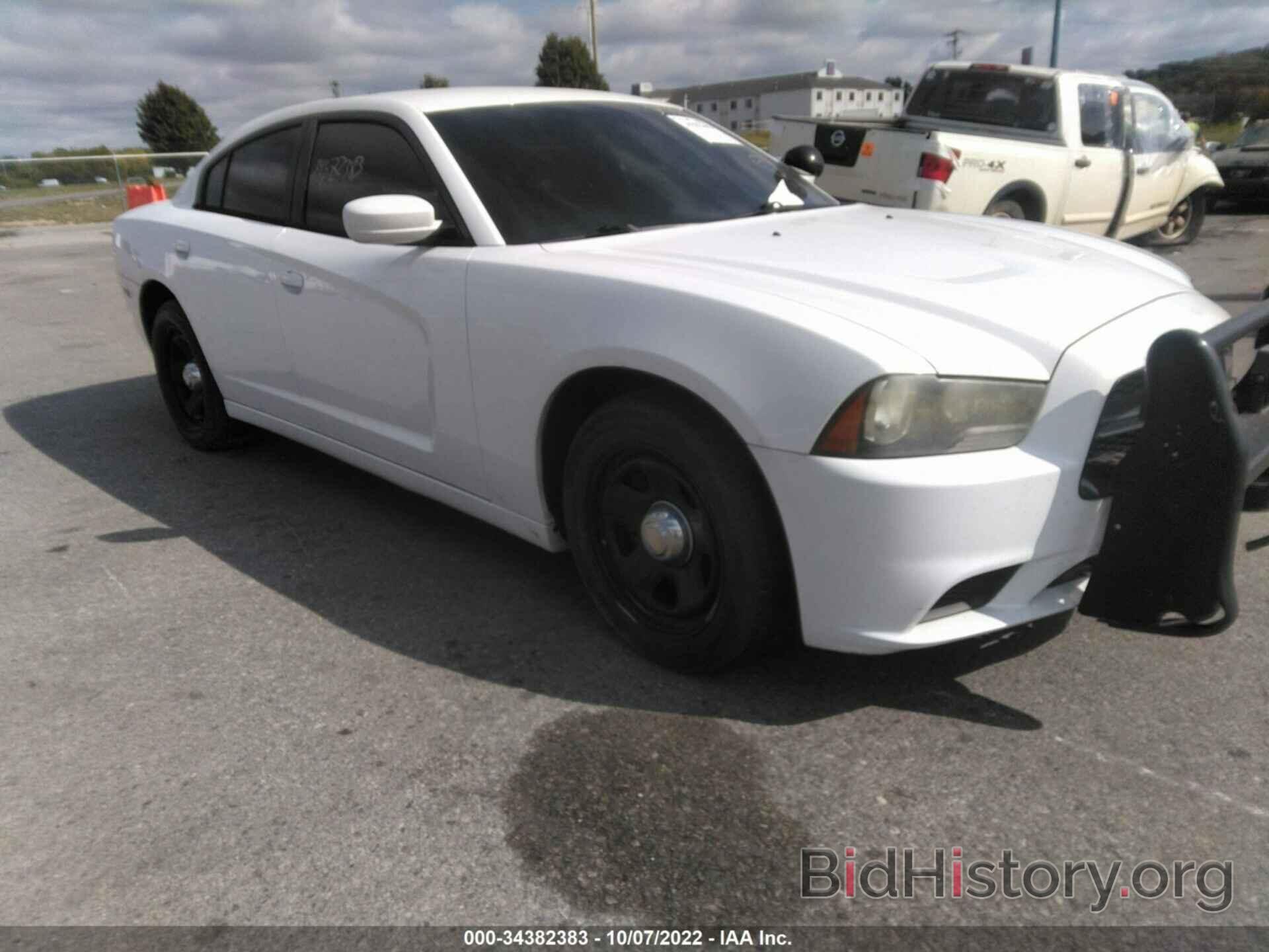 Photo 2C3CDXAT2DH722451 - DODGE CHARGER 2013