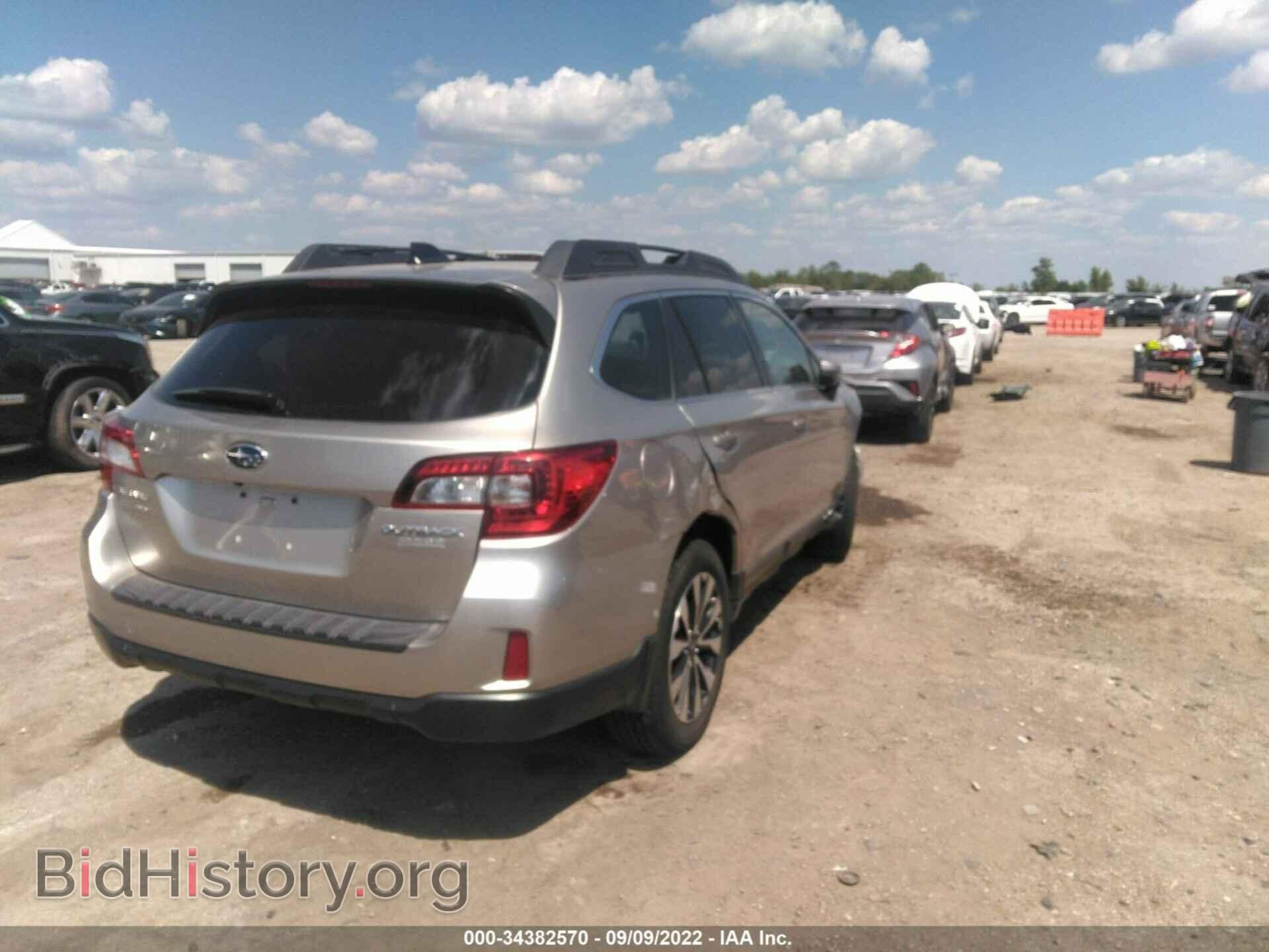 2016 SUBARU OUTBACK - VIN: 4S4BSANC0G3314683 - Фото 4