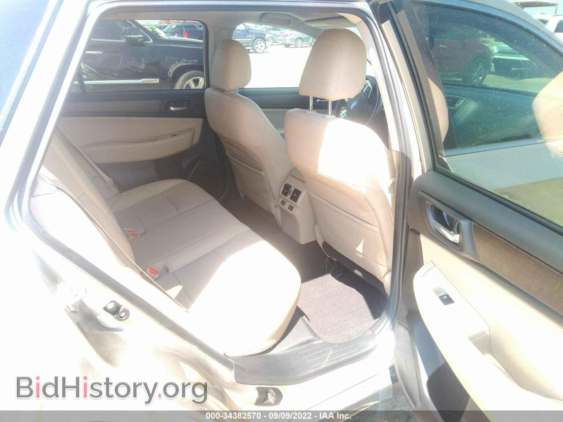 2016 SUBARU OUTBACK - VIN: 4S4BSANC0G3314683 - Фото 8