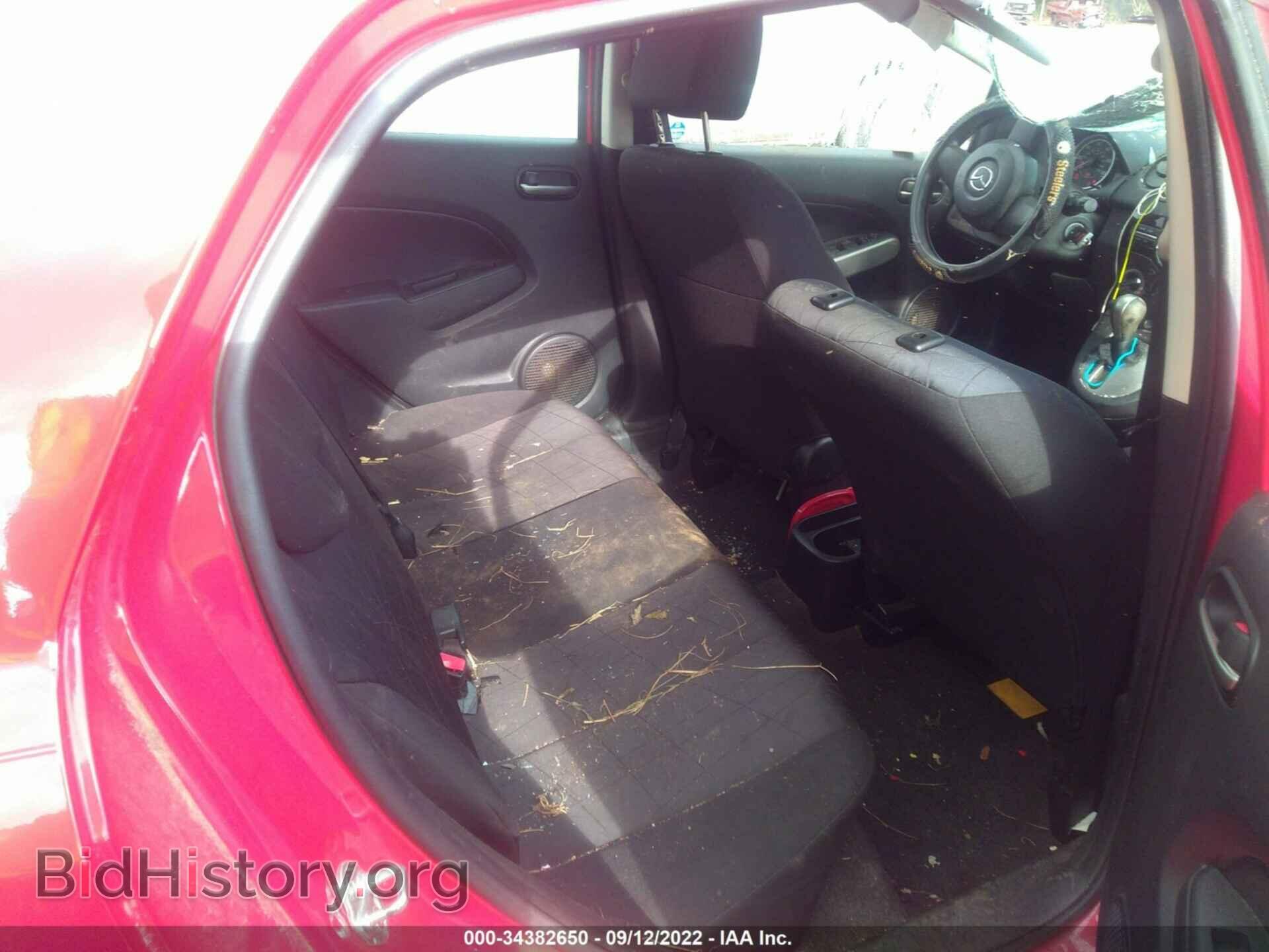 2012 MAZDA MAZDA2 - VIN: JM1DE1KY8C0148901 - Фото 8