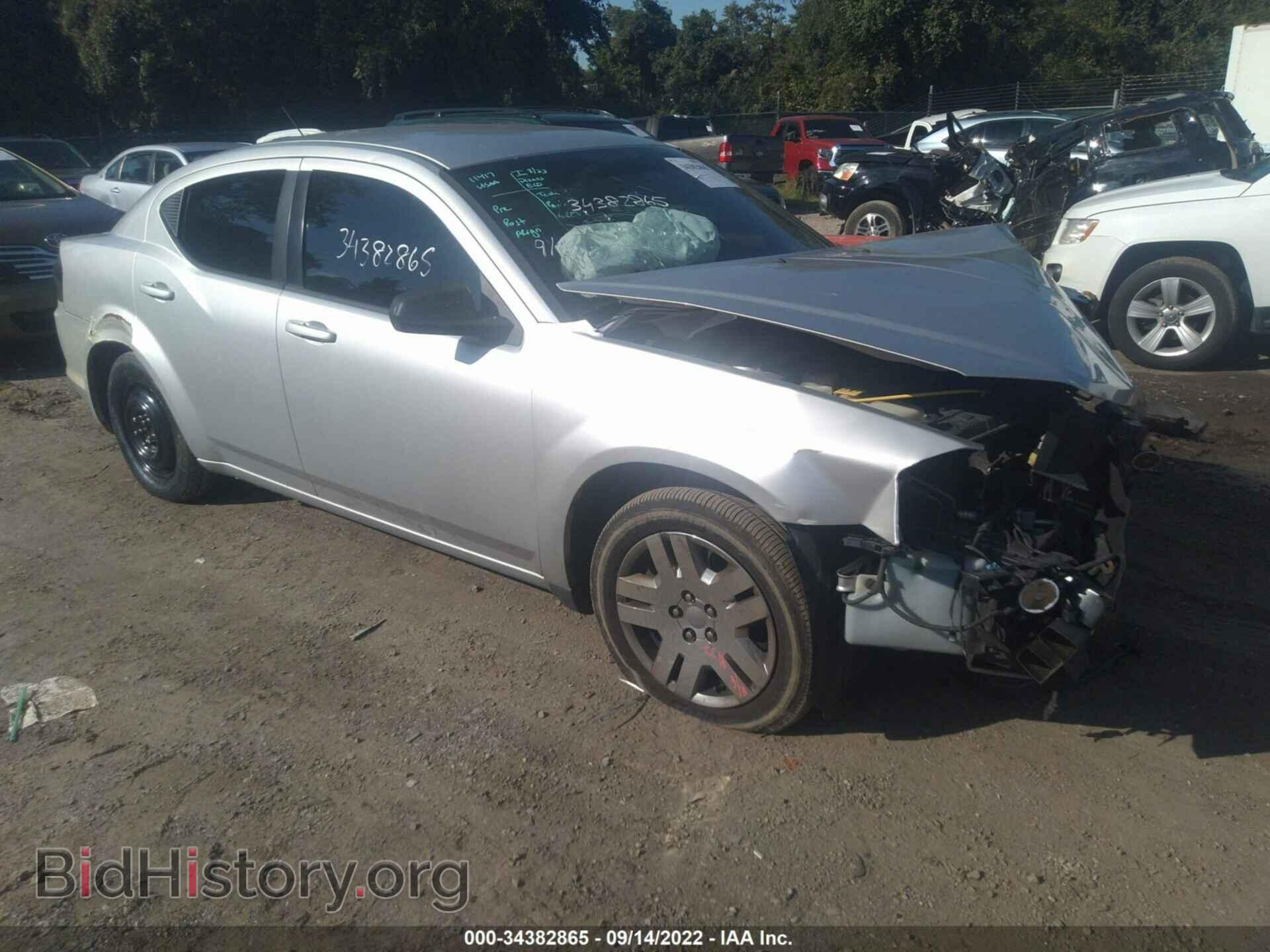 Photo 1C3CDZAB8CN136569 - DODGE AVENGER 2012