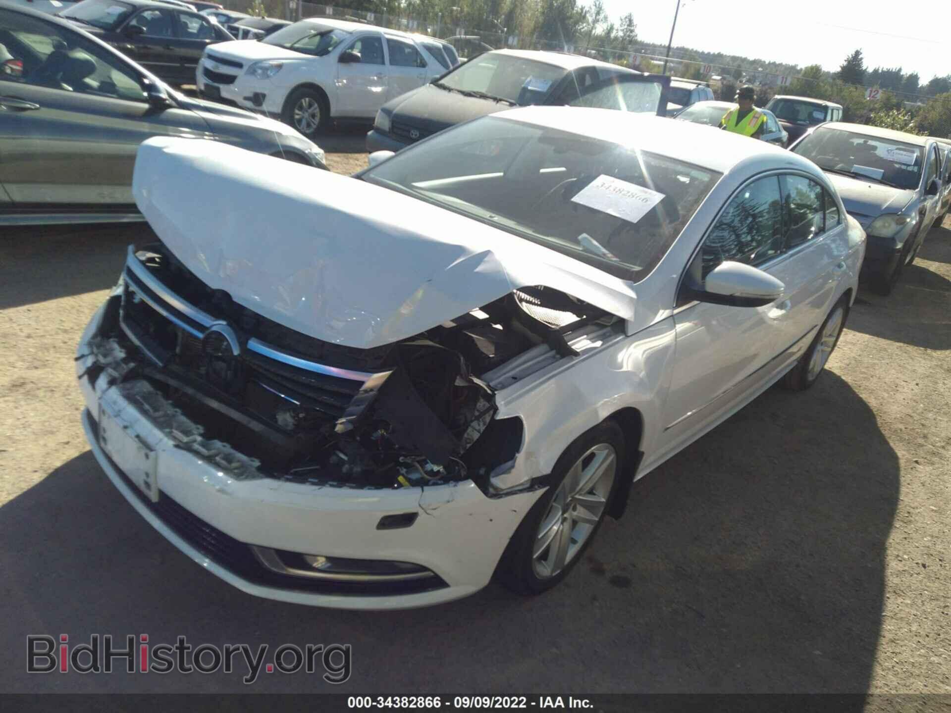 2015 VOLKSWAGEN CC - VIN: WVWBP7AN6FE814155 - Фото 2