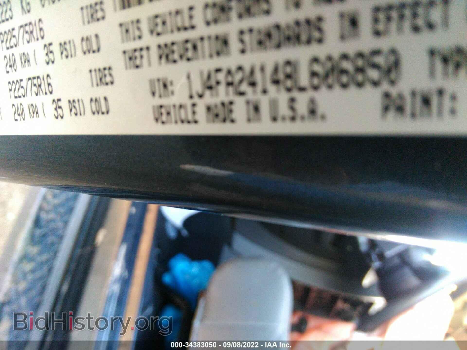 2008 JEEP WRANGLER - VIN: 1J4FA24148L606850 - Фото 9