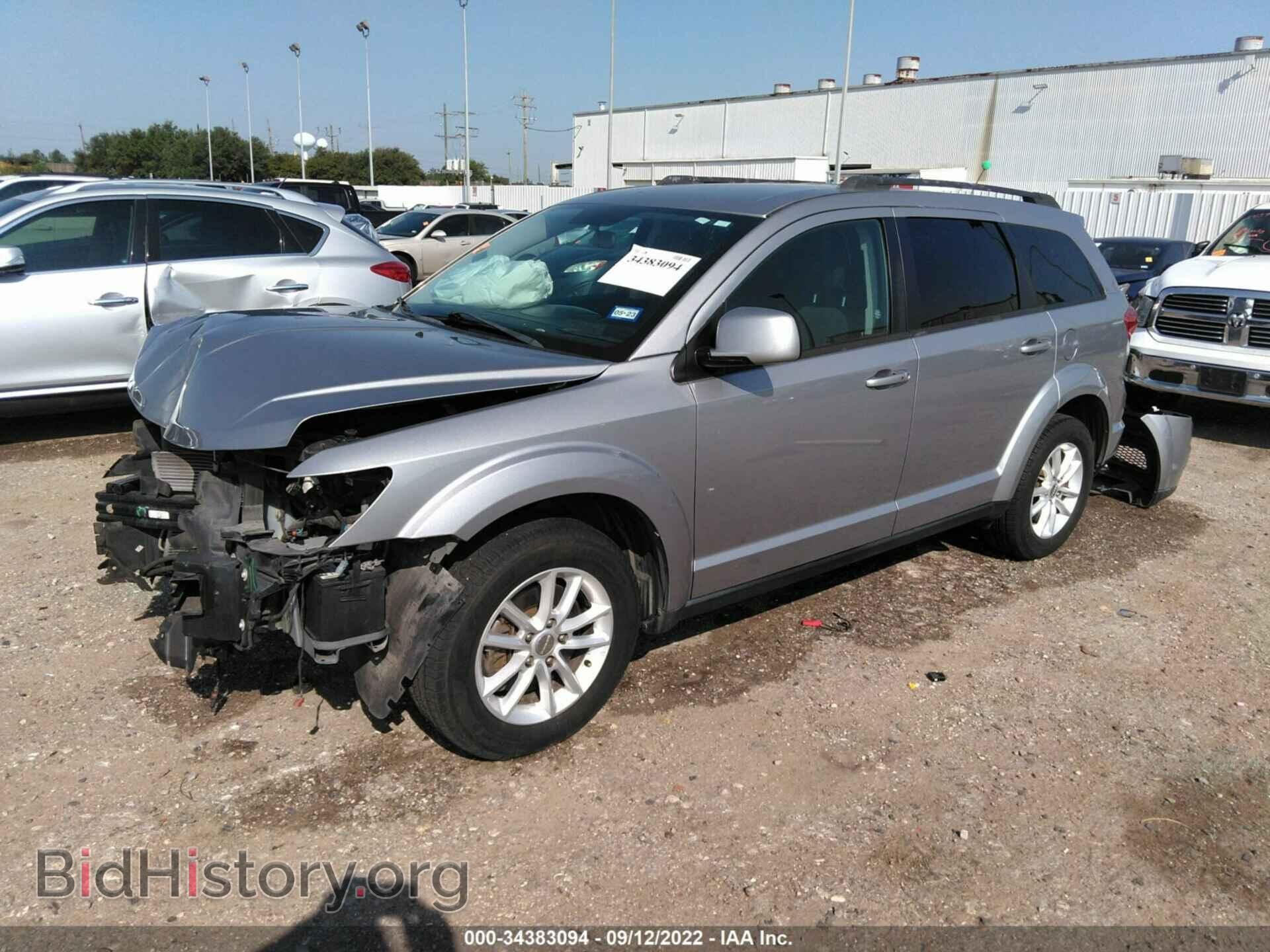 2015 DODGE JOURNEY - VIN: 3C4PDCBG0FT664244 - Фото 2
