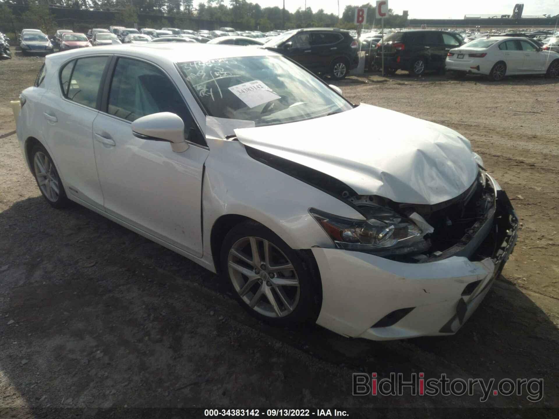 Фотография JTHKD5BH9F2237580 - LEXUS CT 200H 2015