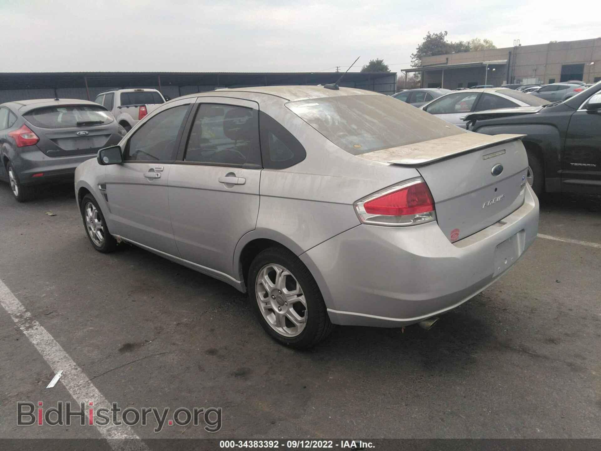 2008 FORD FOCUS - VIN: 1FAHP35N88W106909 - Фото 3