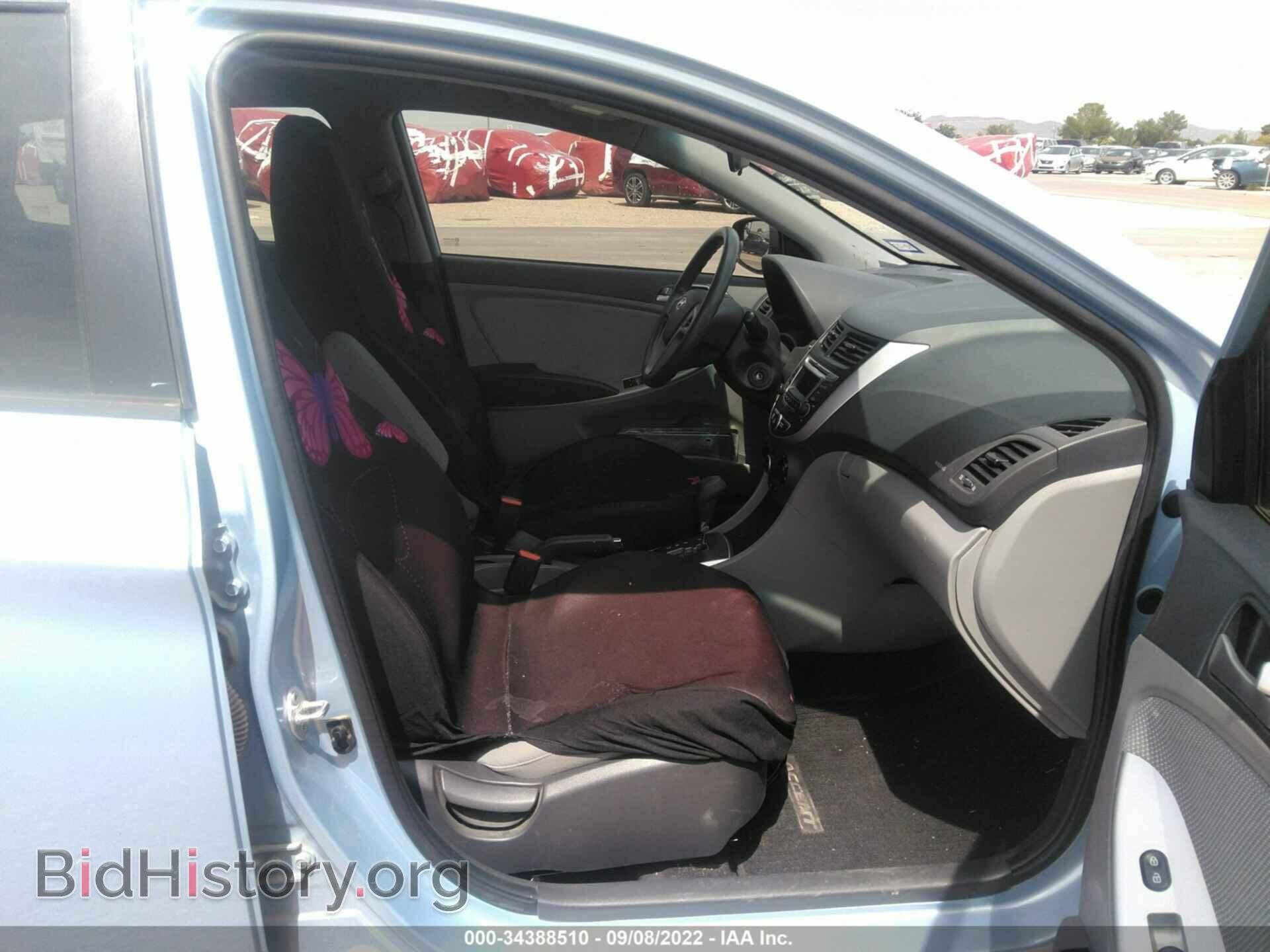 2014 HYUNDAI ACCENT - VIN: KMHCT5AEXEU157378 - Фото 5