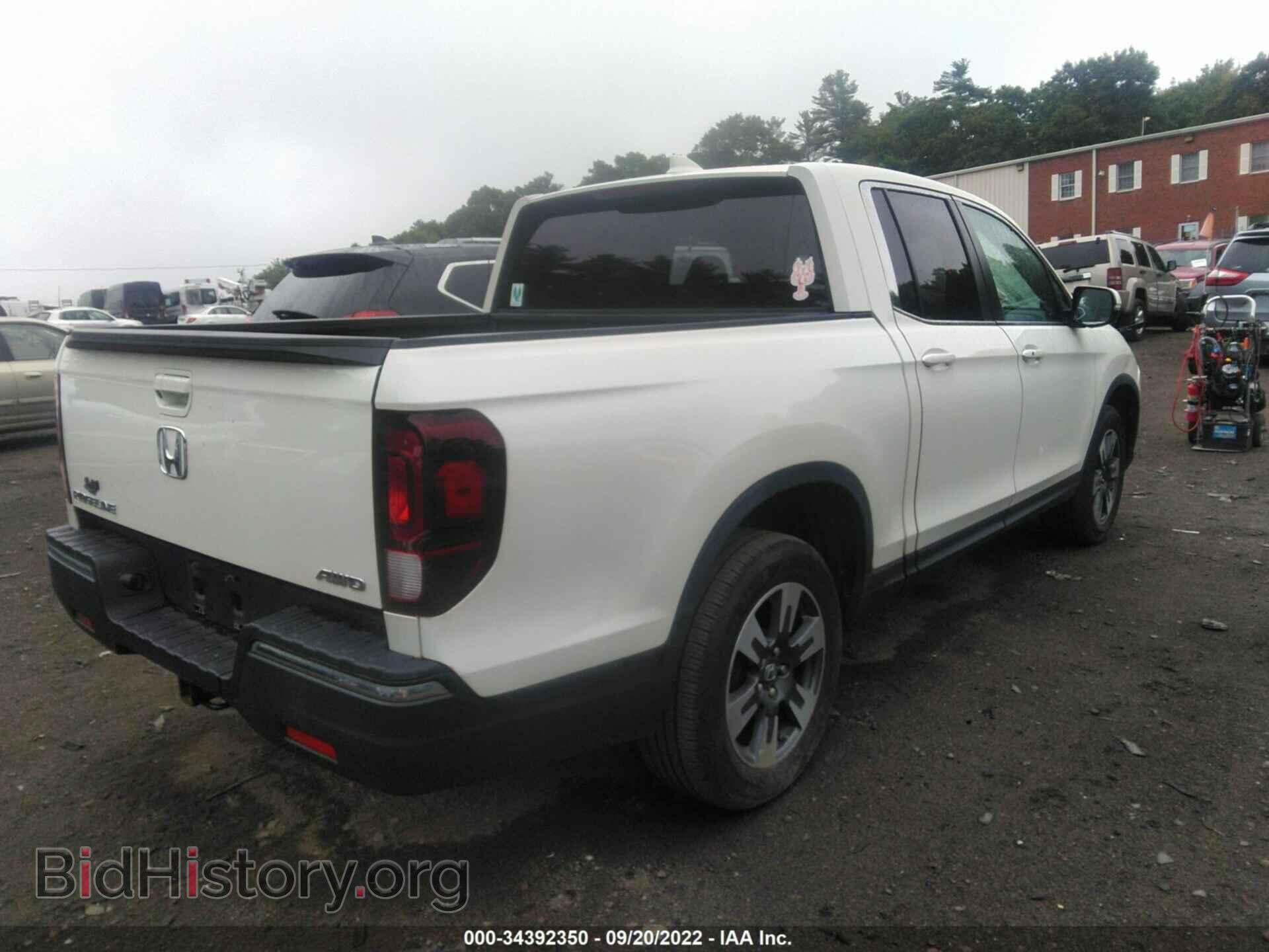 2017 HONDA RIDGELINE - VIN: 5FPYK3F59HB021970 - Фото 4