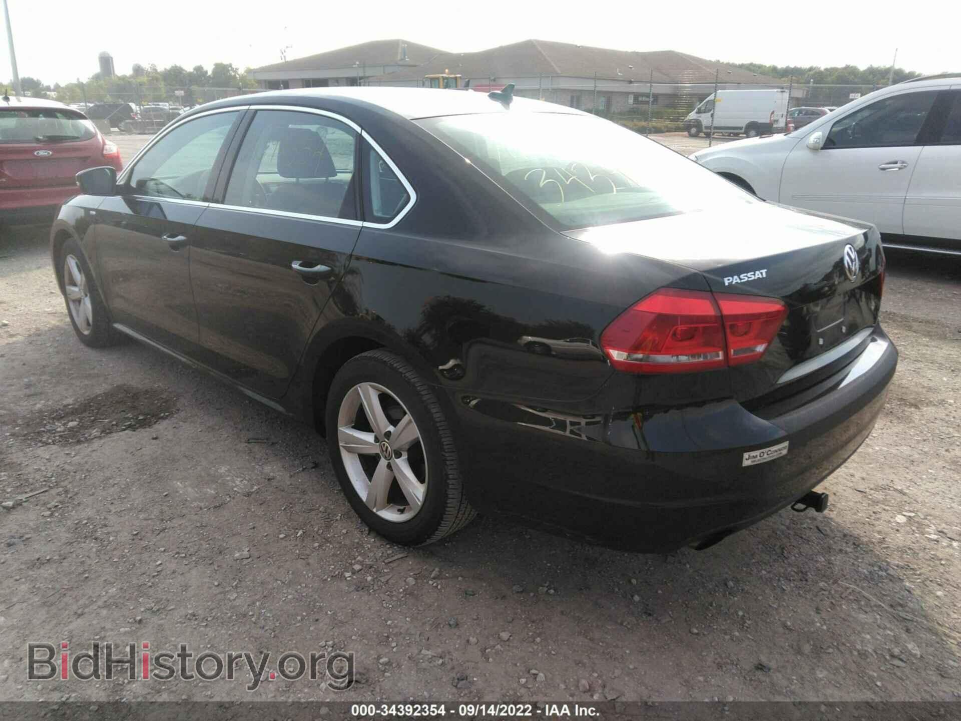 2014 VOLKSWAGEN PASSAT - VIN: 1VWAT7A39EC036155 - Фото 3
