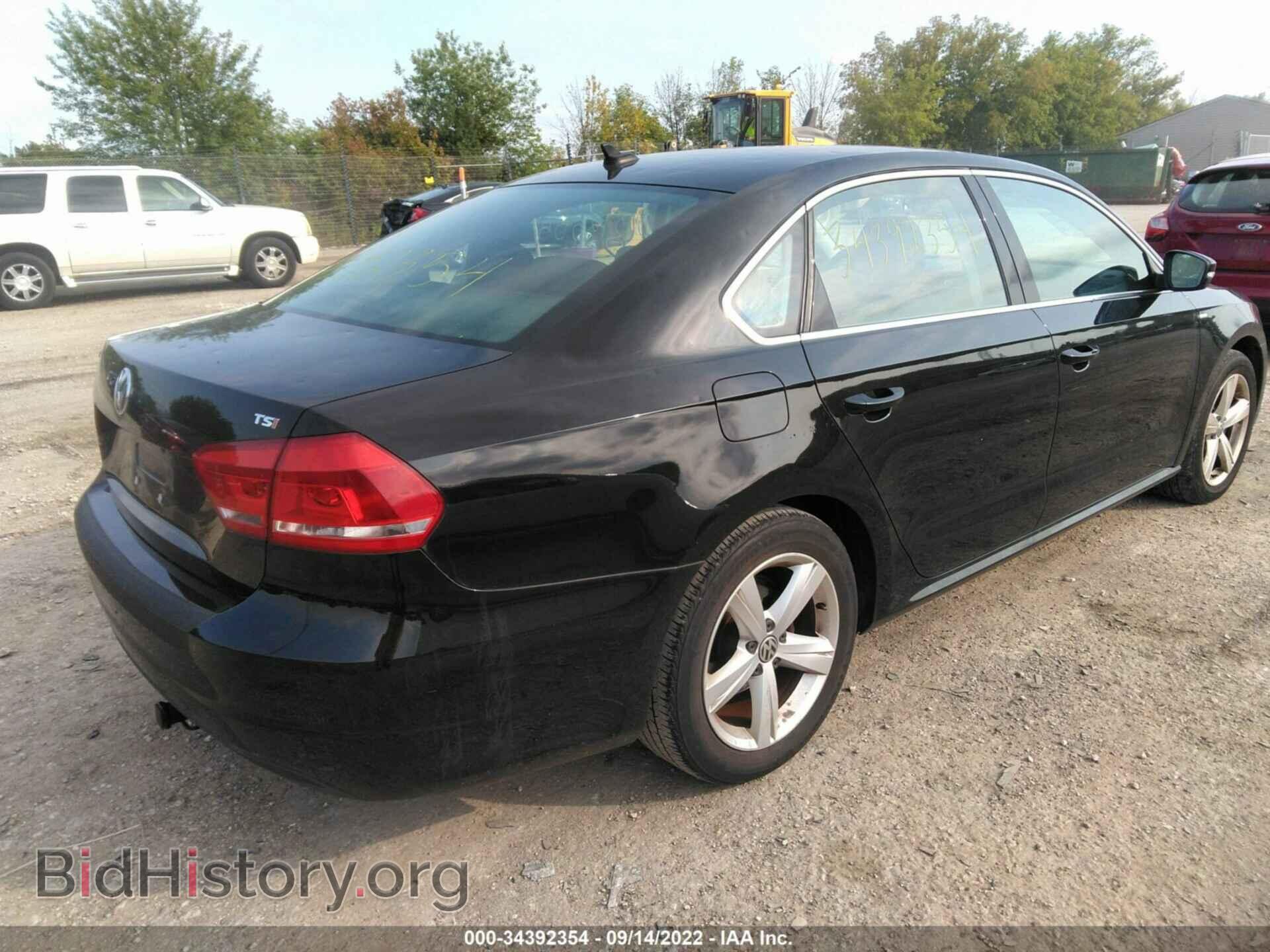 2014 VOLKSWAGEN PASSAT - VIN: 1VWAT7A39EC036155 - Фото 4