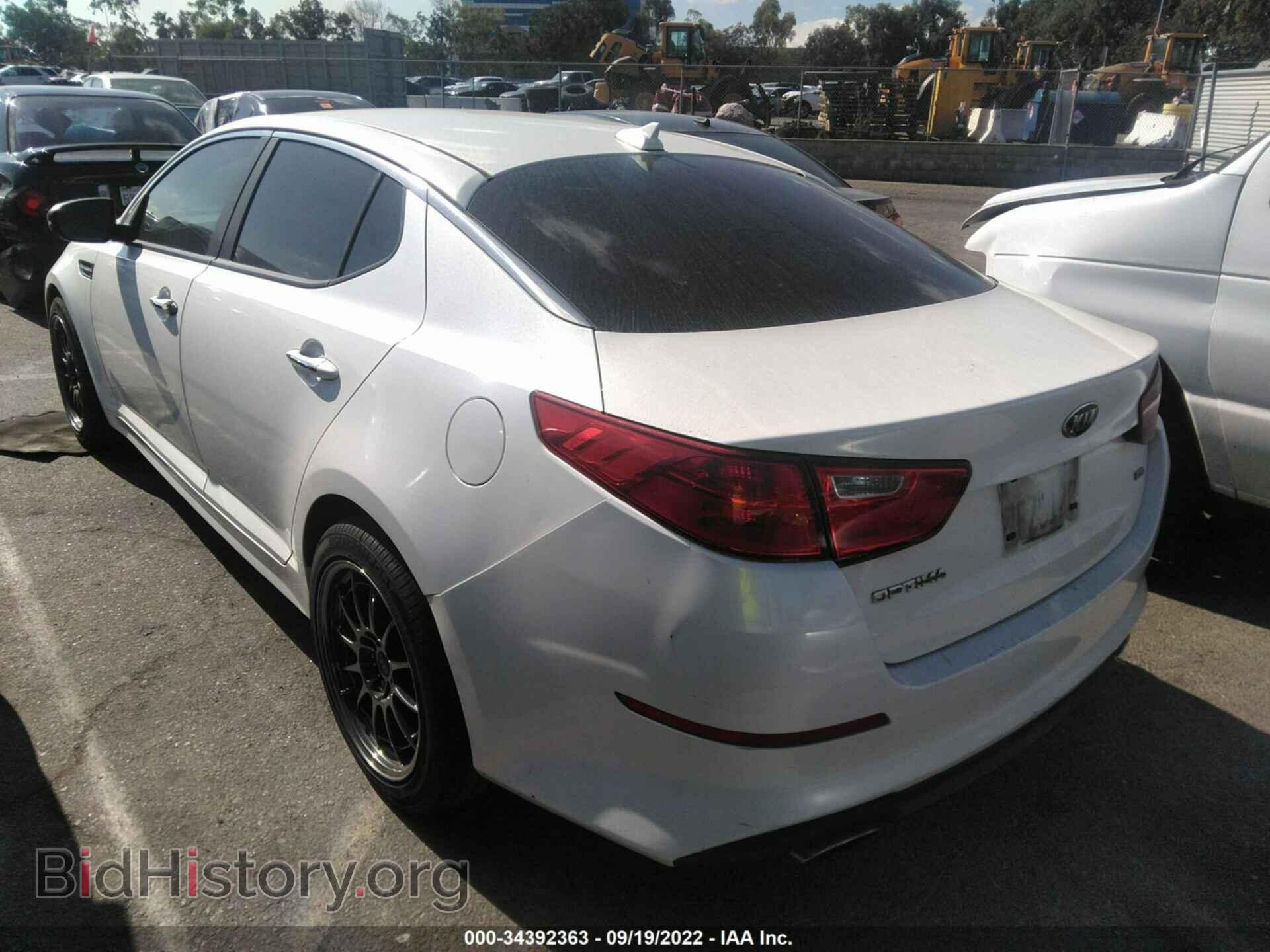 2015 KIA OPTIMA - VIN: KNAGM4A79F5529865 - Фото 3