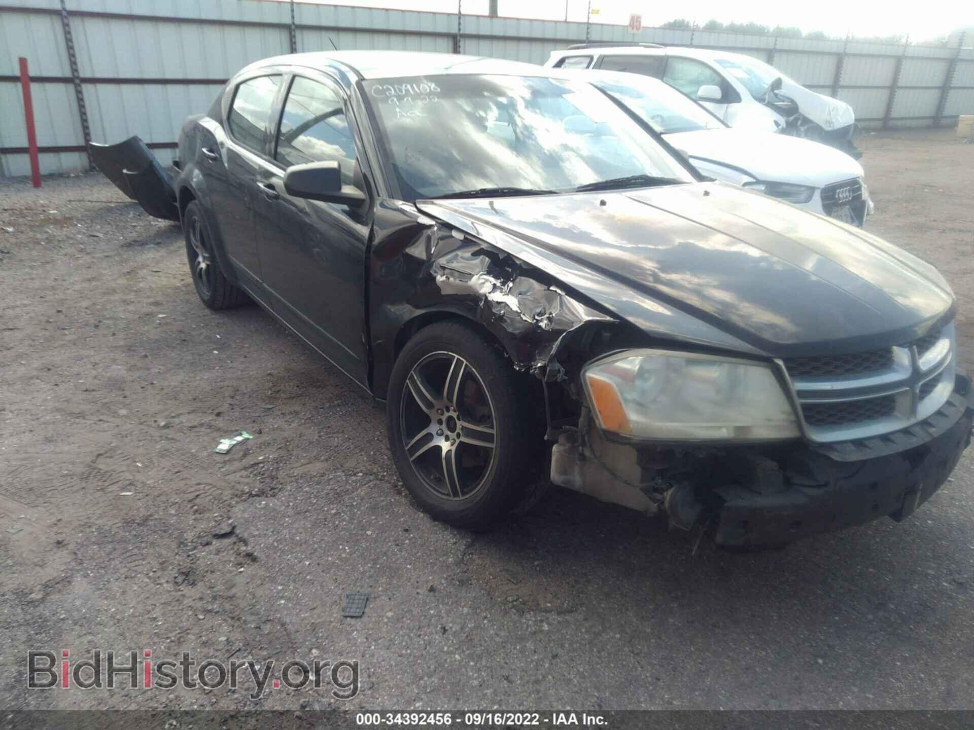 Photo 1C3CDZAB2CN242502 - DODGE AVENGER 2012