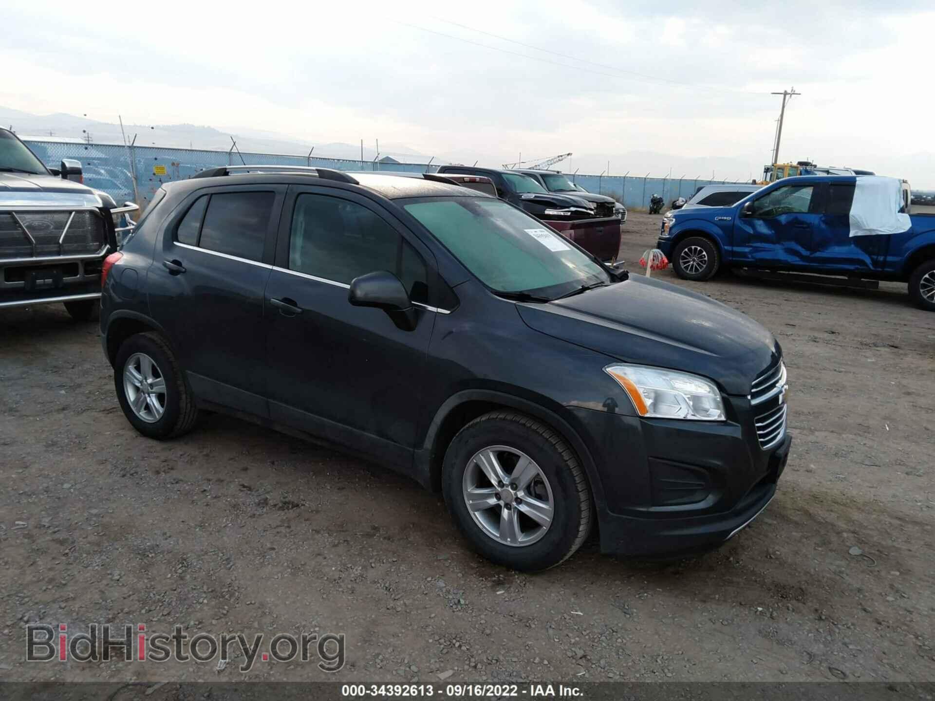 Photo 3GNCJLSB3GL185806 - CHEVROLET TRAX 2016