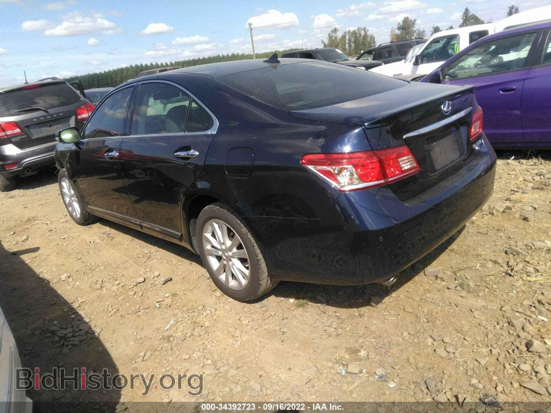 2011 LEXUS ES 350 - VIN: JTHBK1EG1B2469277 - Фото 3
