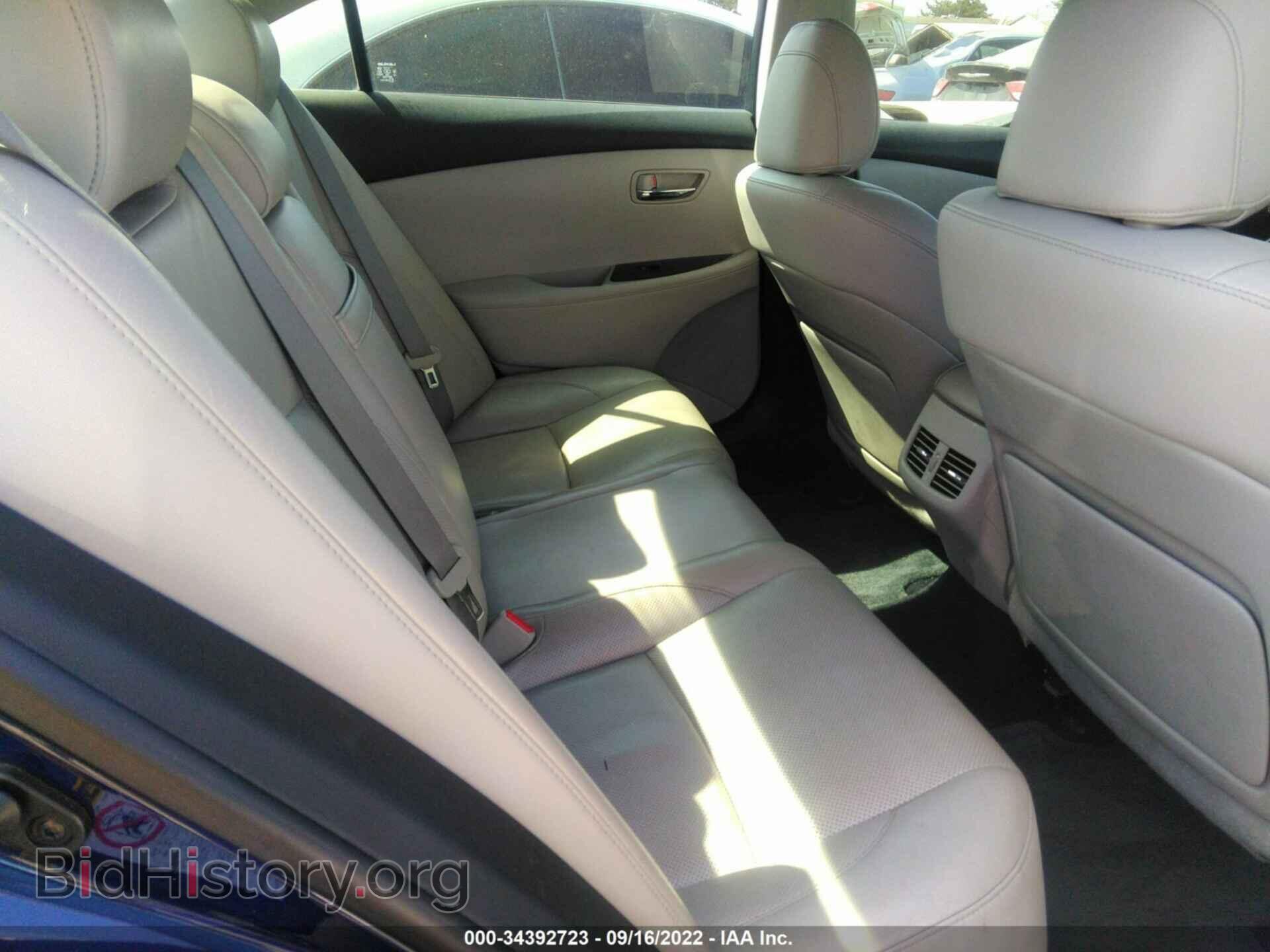 2011 LEXUS ES 350 - VIN: JTHBK1EG1B2469277 - Фото 8