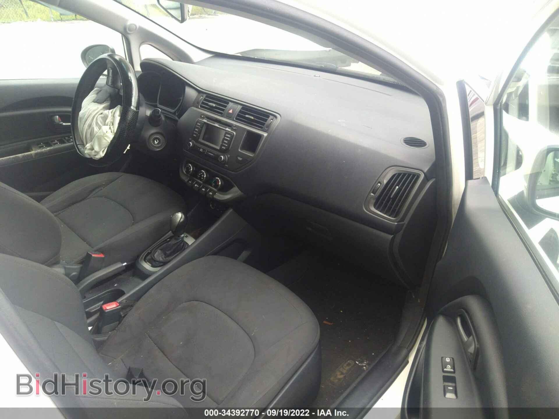 2013 KIA RIO - VIN: KNADN4A39D6130653 - Фото 5