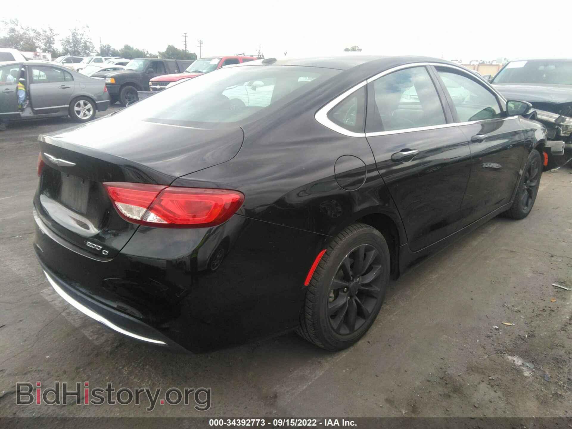 2015 CHRYSLER 200 - VIN: 1C3CCCCB7FN549469 - Фото 4