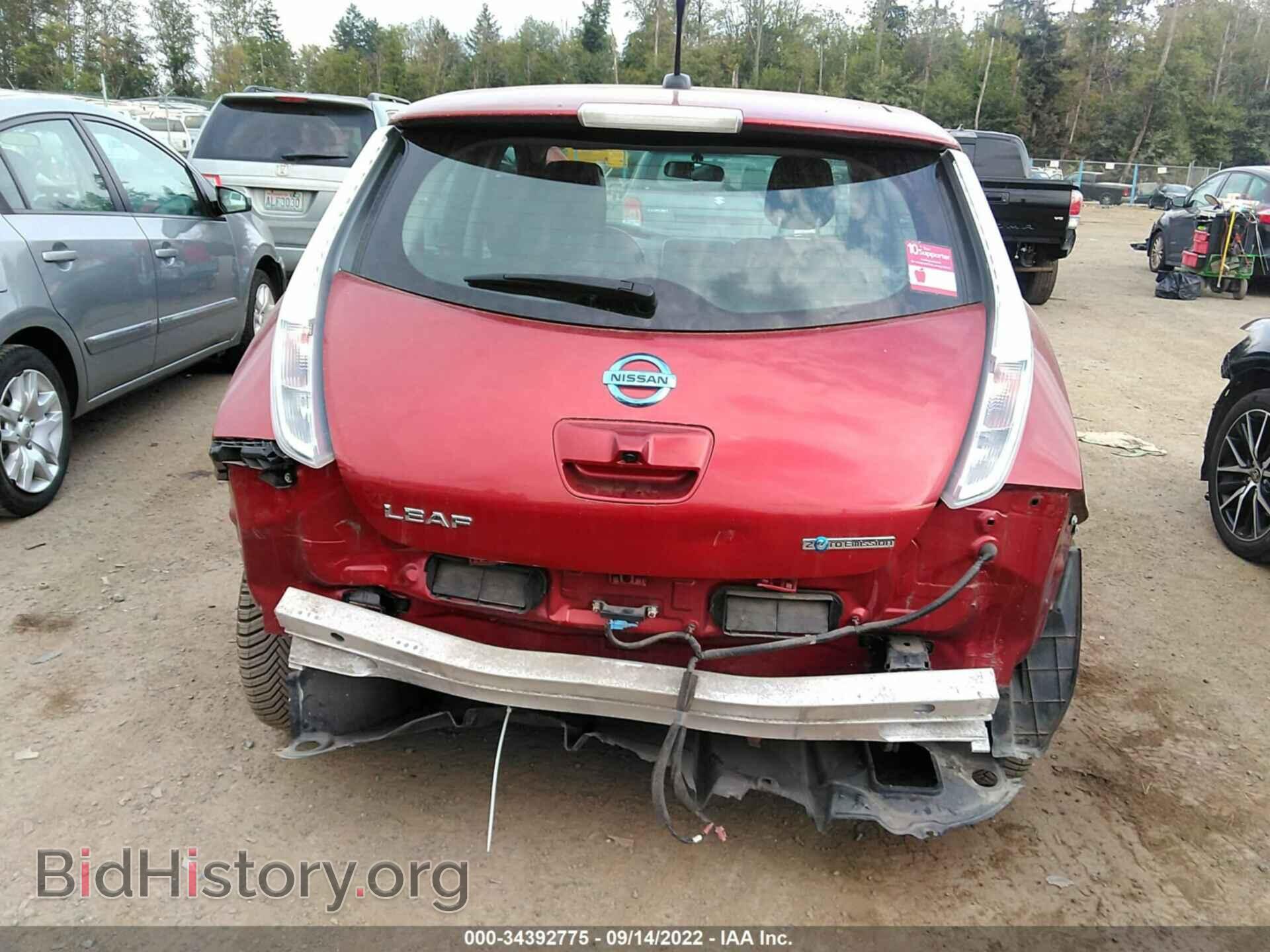 2013 NISSAN LEAF - VIN: 1N4AZ0CP4DC413598 - Фото 6
