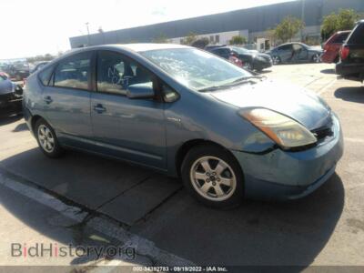 2007 Toyota PRIUS, голубой — VIN JTDKB20U977548923, IAAI