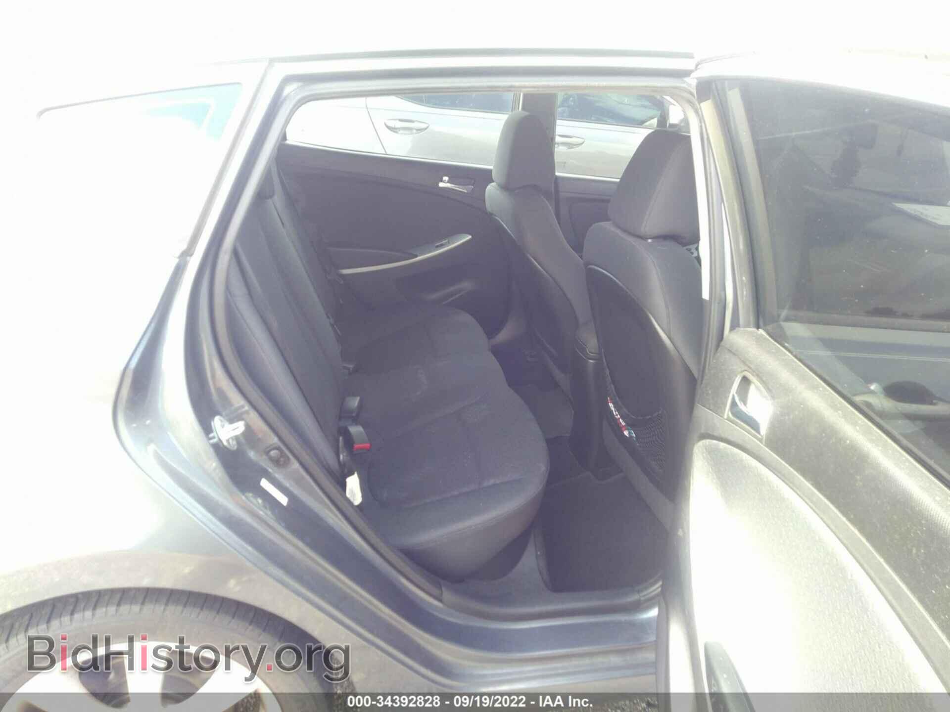 2013 HYUNDAI ACCENT - VIN: KMHCU5AE2DU075169 - Фото 8