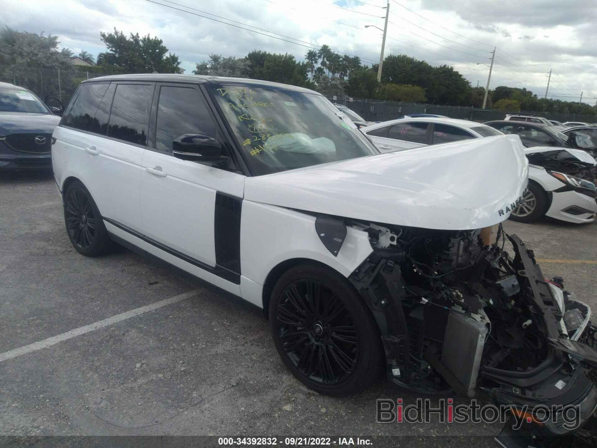 Photo SALGS2RE3JA387280 - LAND ROVER RANGE ROVER 2018