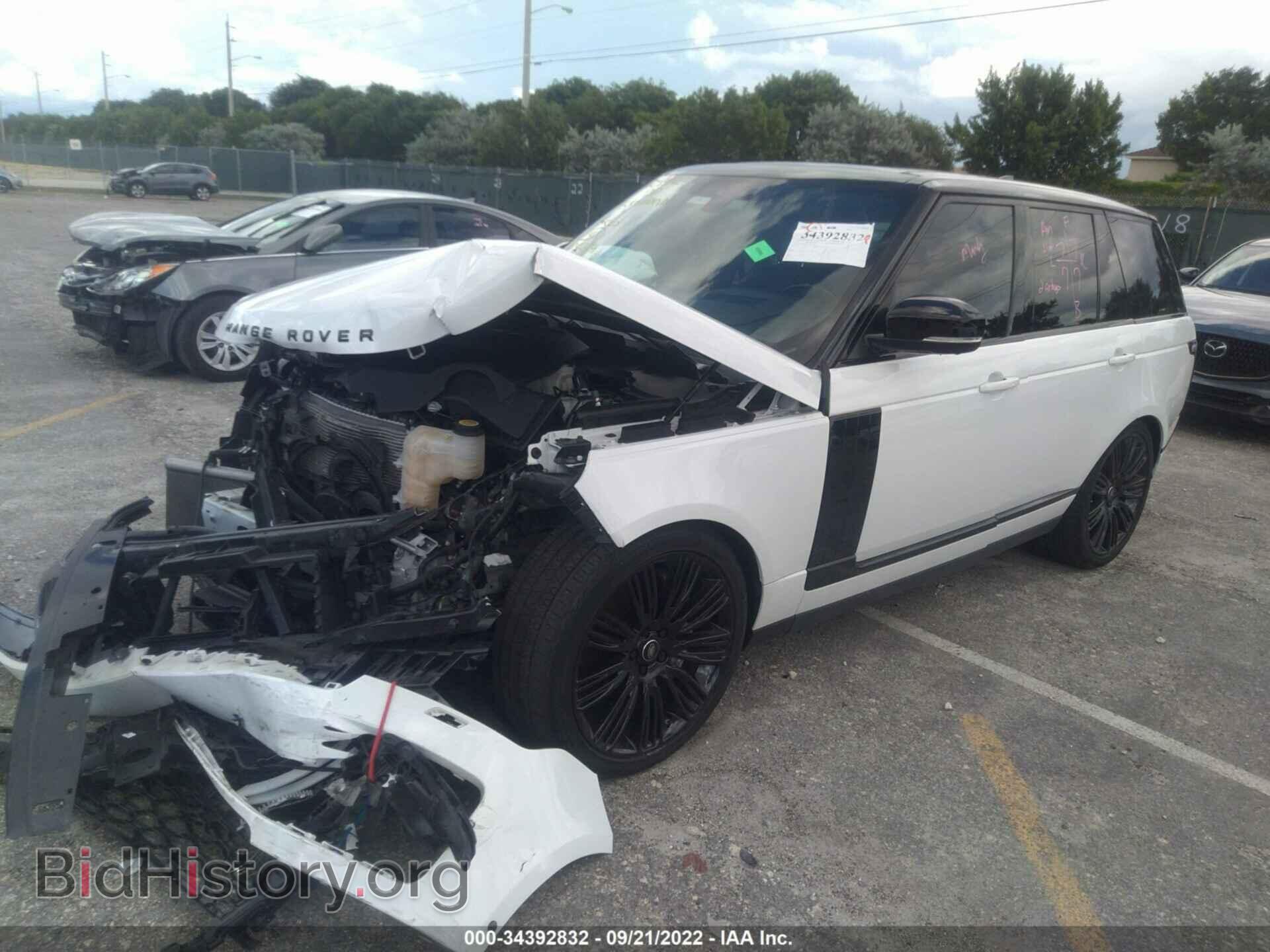 2018 LAND ROVER RANGE ROVER - VIN: SALGS2RE3JA387280 - Фото 2
