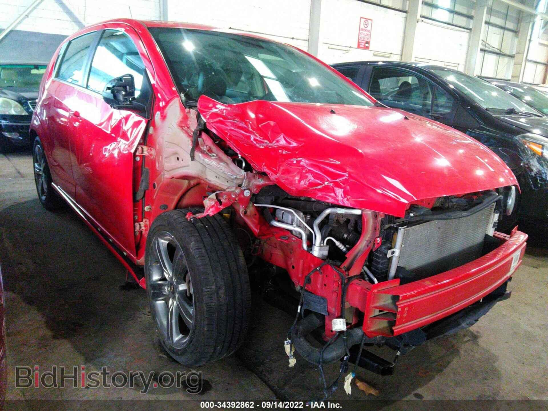 Photo 001JG6SB6D4186457 - CHEVROLET SONIC 2013