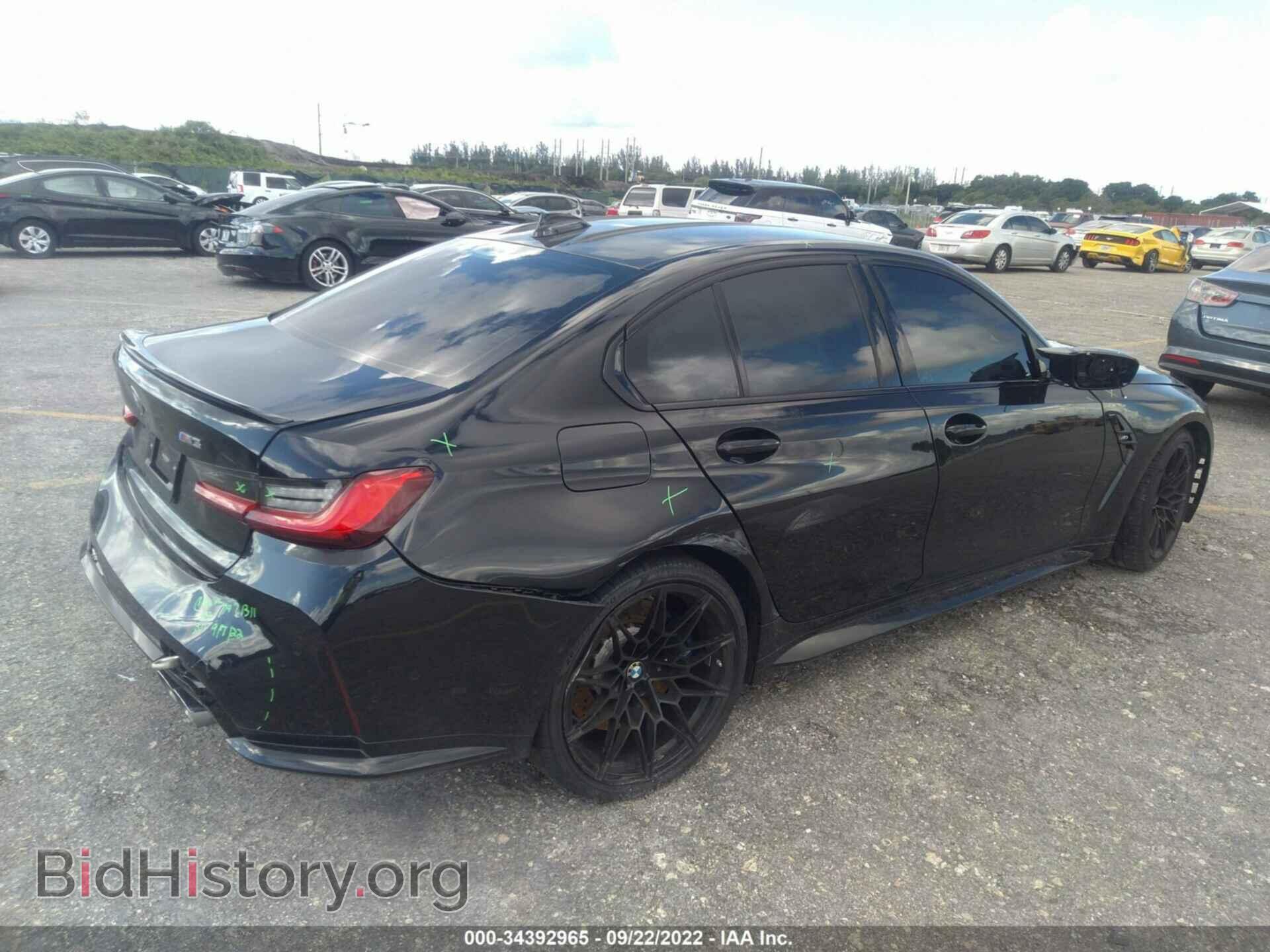 2021 BMW M3 - VIN: WBS53AY07MFL44167 - Фото 4