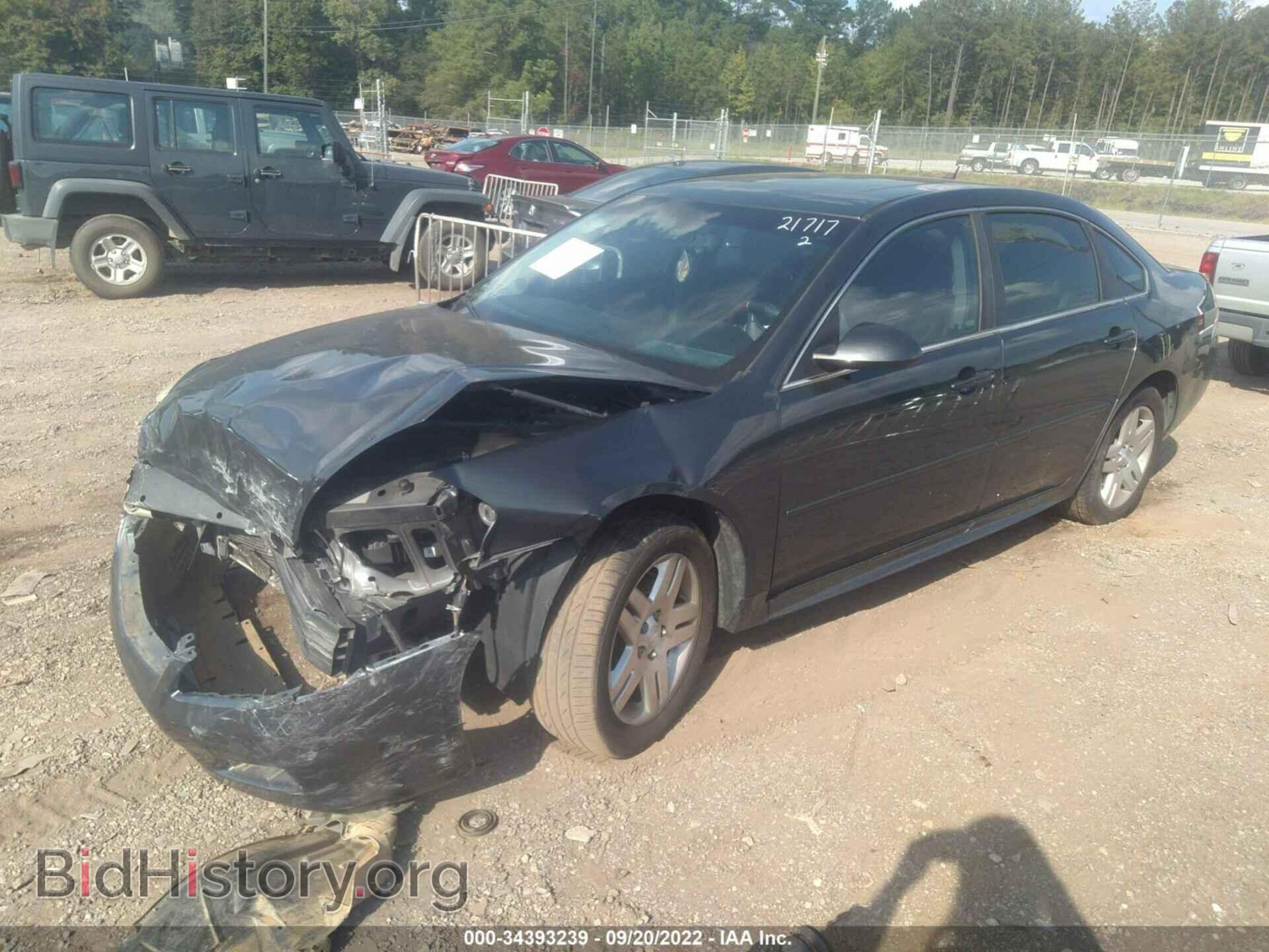 2013 CHEVROLET IMPALA - VIN: 2G1WG5E31D1231367 - Фото 2