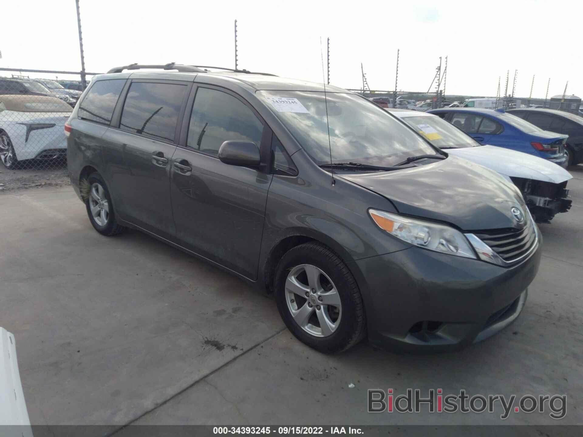 Фотография 5TDKK3DC8CS270720 - TOYOTA SIENNA 2012