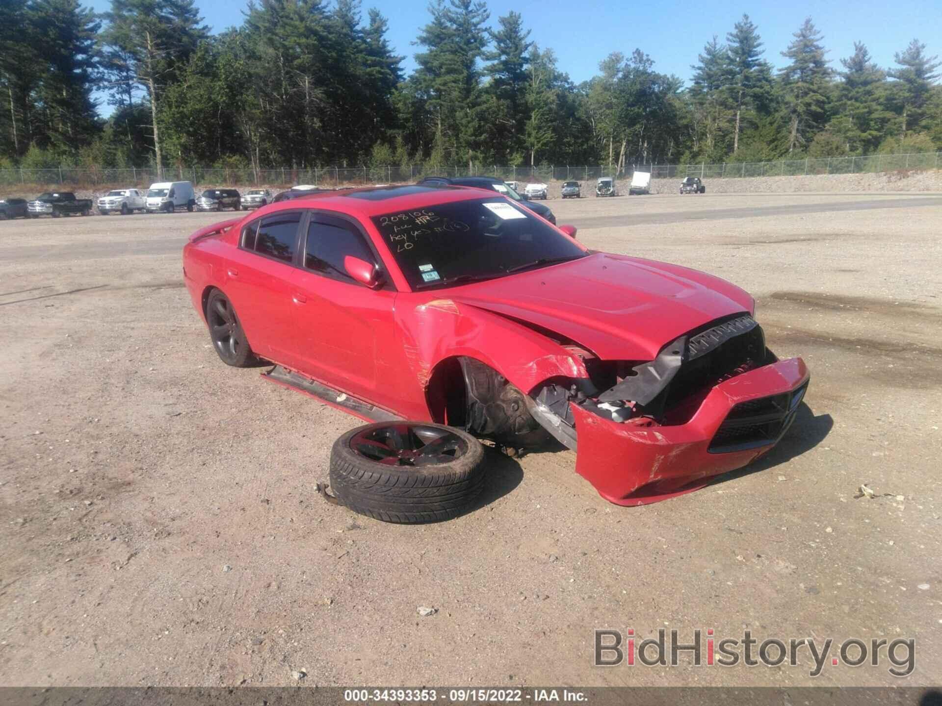 Photo 2C3CDXHG7DH571020 - DODGE CHARGER 2013
