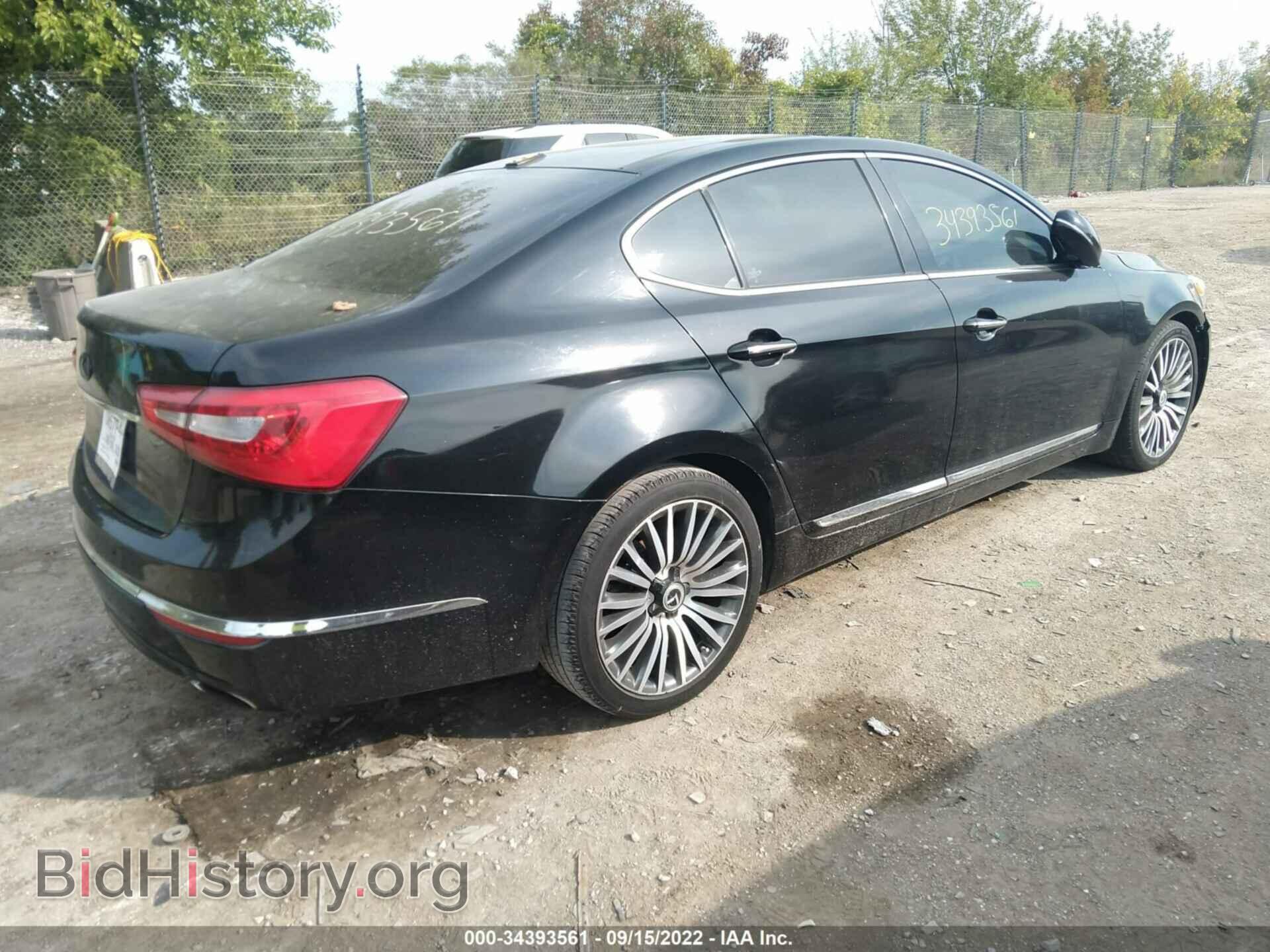 2014 KIA CADENZA - VIN: KNALN4D77E5137358 - Фото 4
