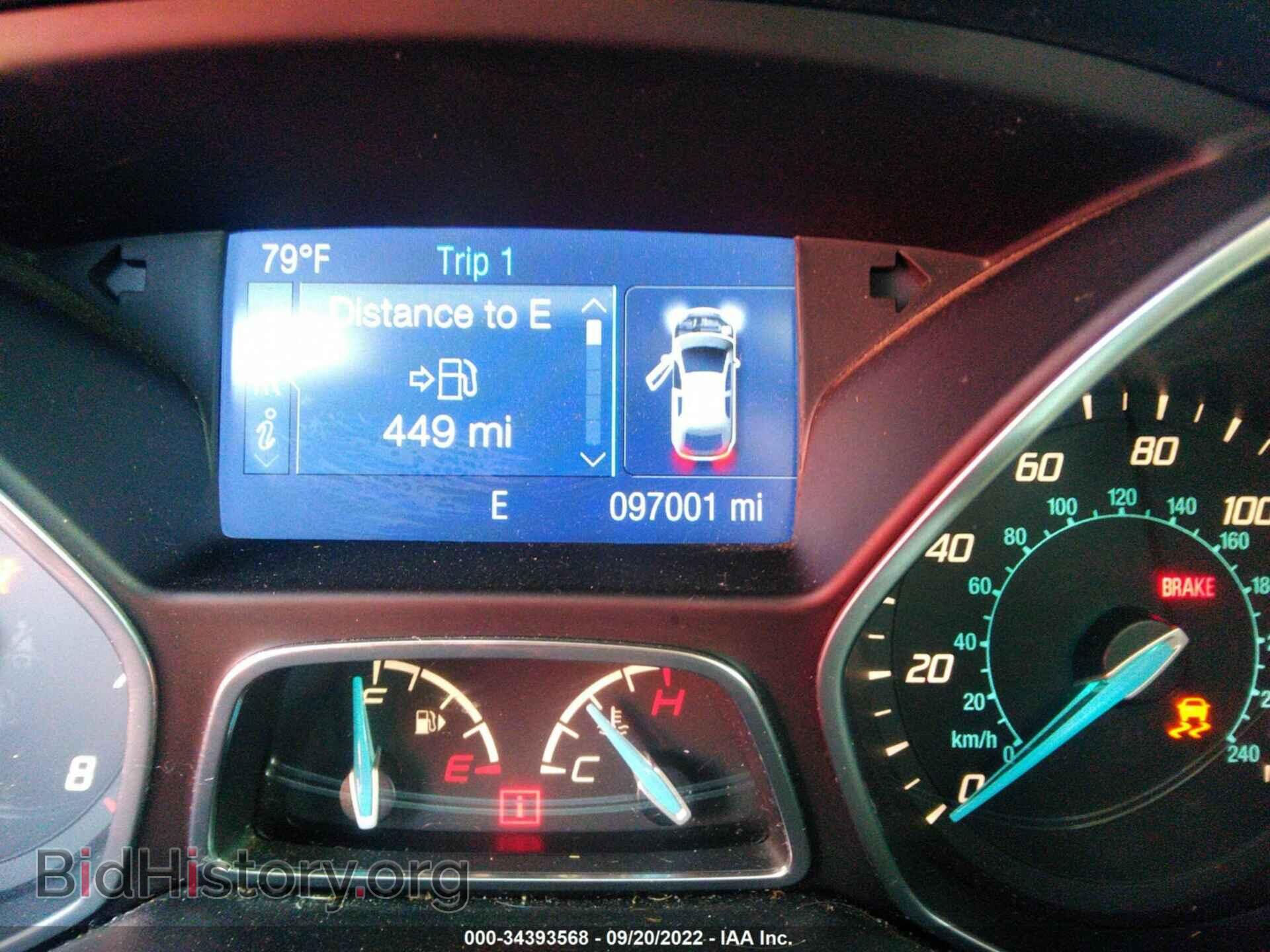 2014 FORD FOCUS - VIN: 1FADP3K28EL367219 - Фото 7