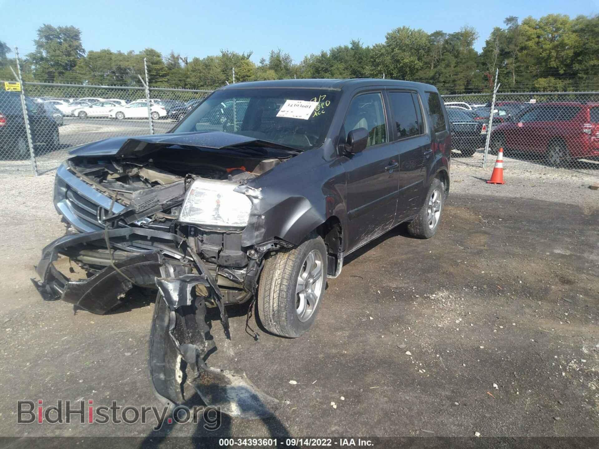 2012 HONDA PILOT - VIN: 5FNYF4H59CB012002 - Фото 2