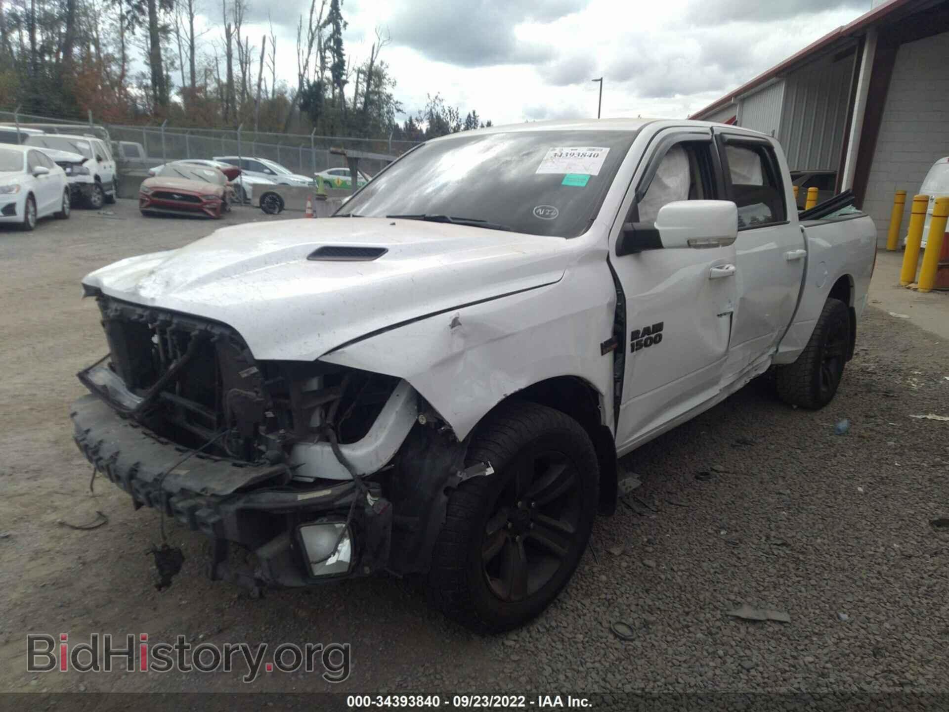 2018 RAM 1500 - VIN: 1C6RR7MT9JS193076 - Фото 2