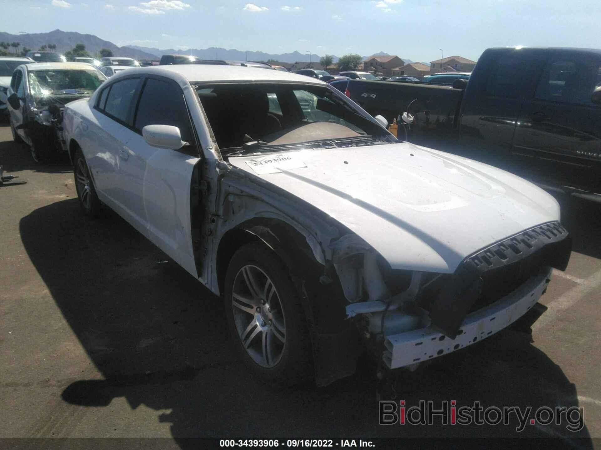 Photo 2C3CDXAG7CH153856 - DODGE CHARGER 2012