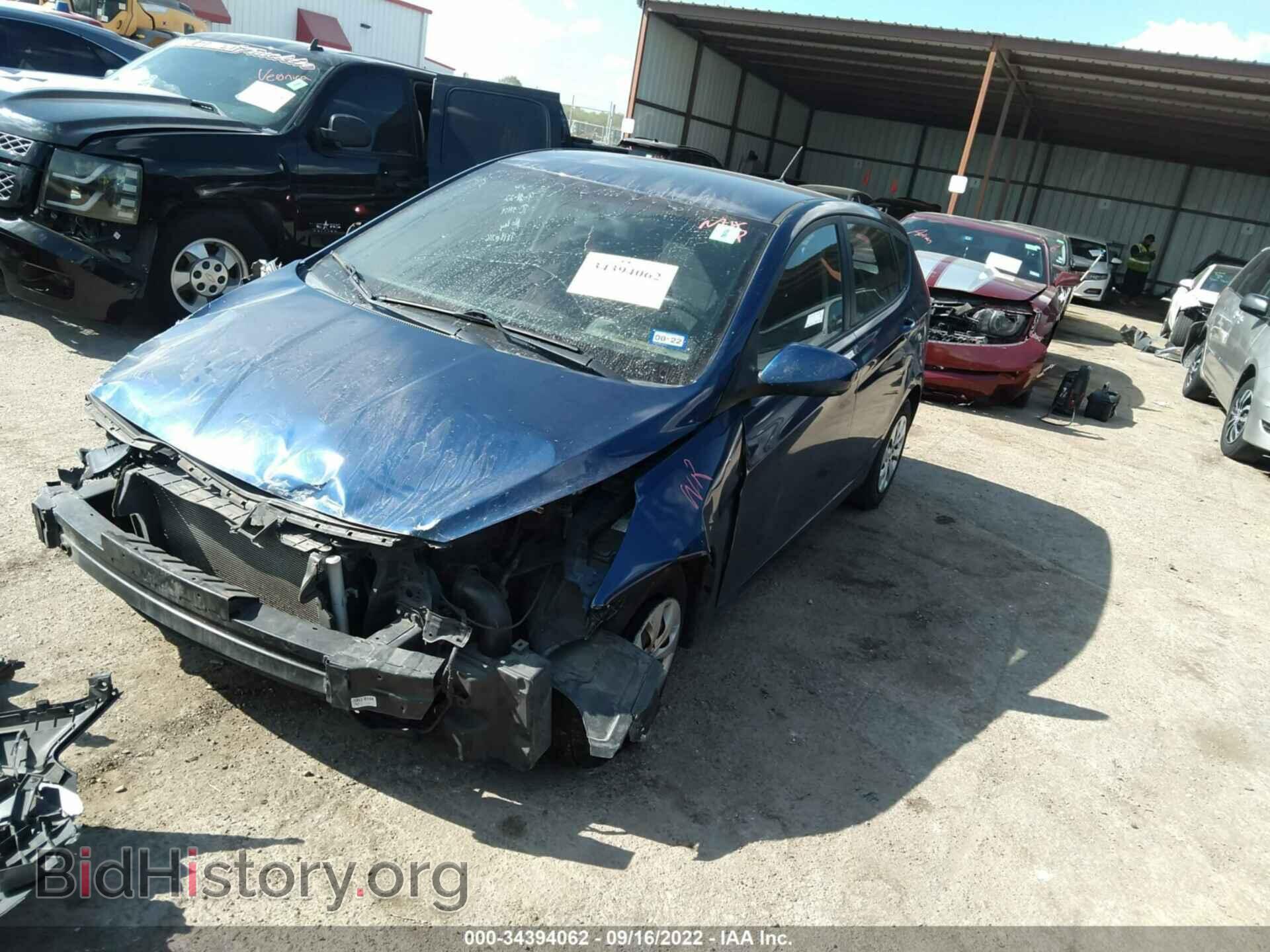 2017 HYUNDAI ACCENT - VIN: KMHCT5AEXHU304710 - Фото 2