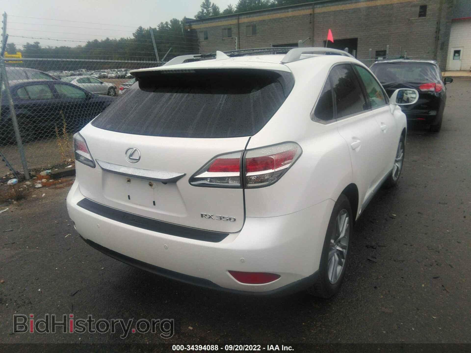 2015 LEXUS RX 350 - VIN: 2T2BK1BA0FC325448 - Фото 4