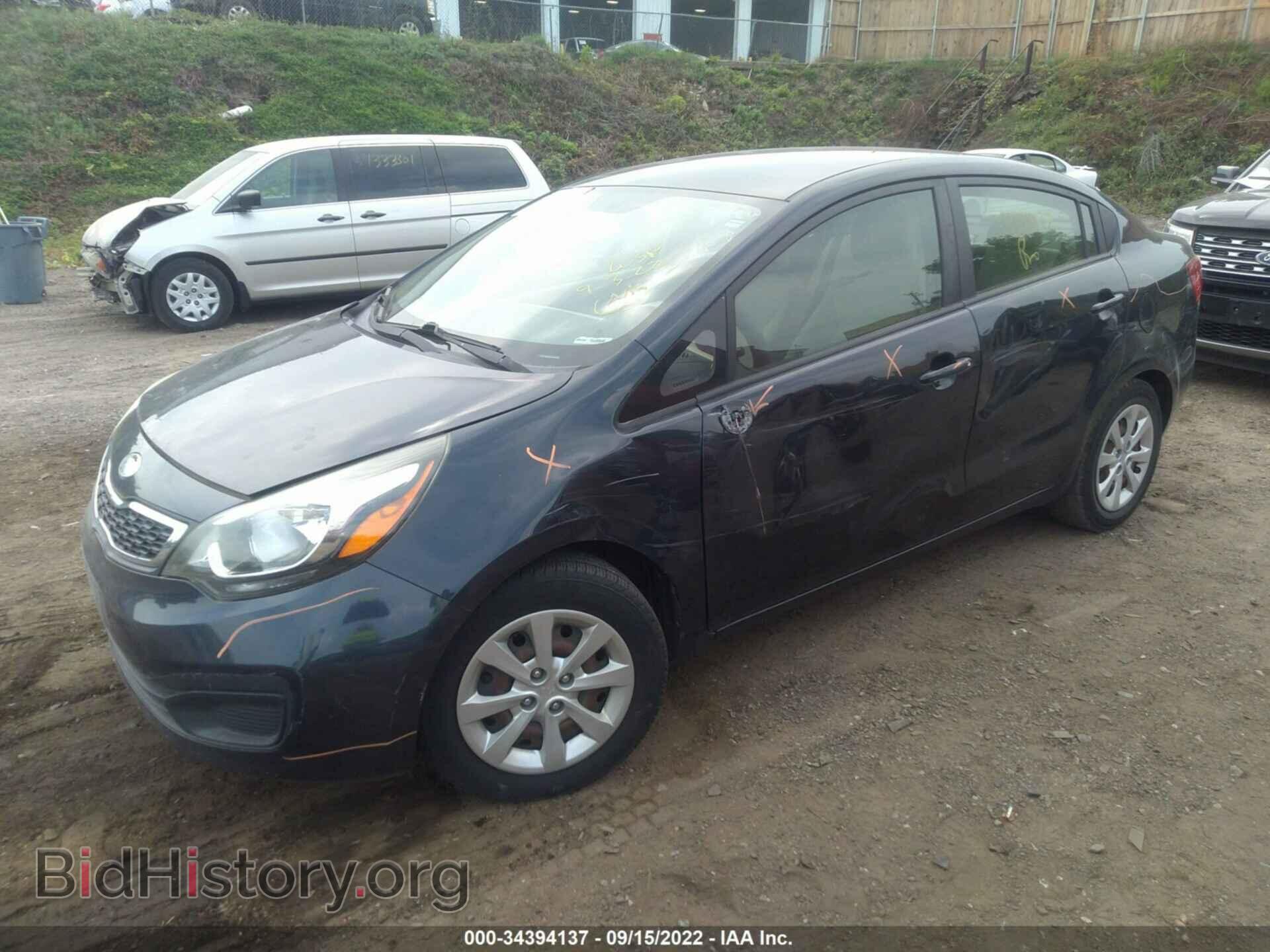 2013 KIA RIO - VIN: KNADN4A36D6208239 - Фото 2