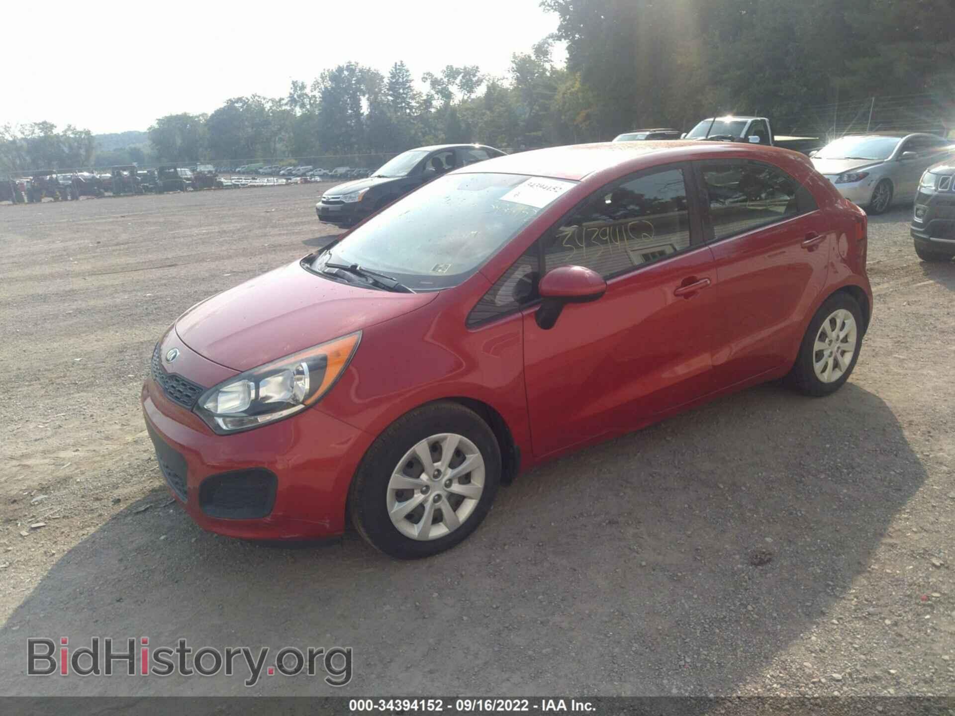 2015 KIA RIO - VIN: KNADM5A30F6516731 - Фото 2