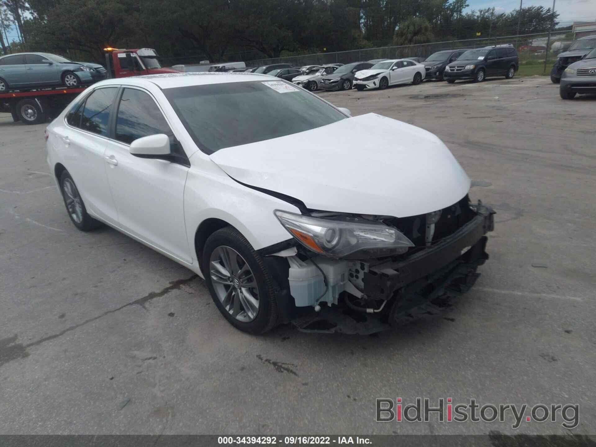 Photo 4T1BF1FK3GU123134 - TOYOTA CAMRY 2016