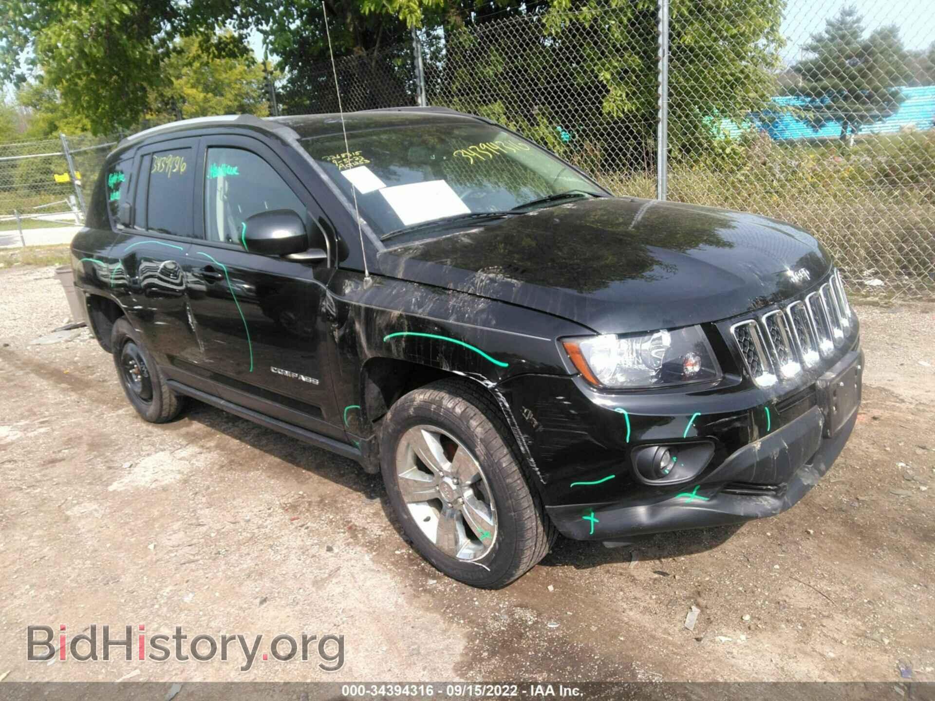 Фотография 1C4NJDBB8GD551403 - JEEP COMPASS 2016