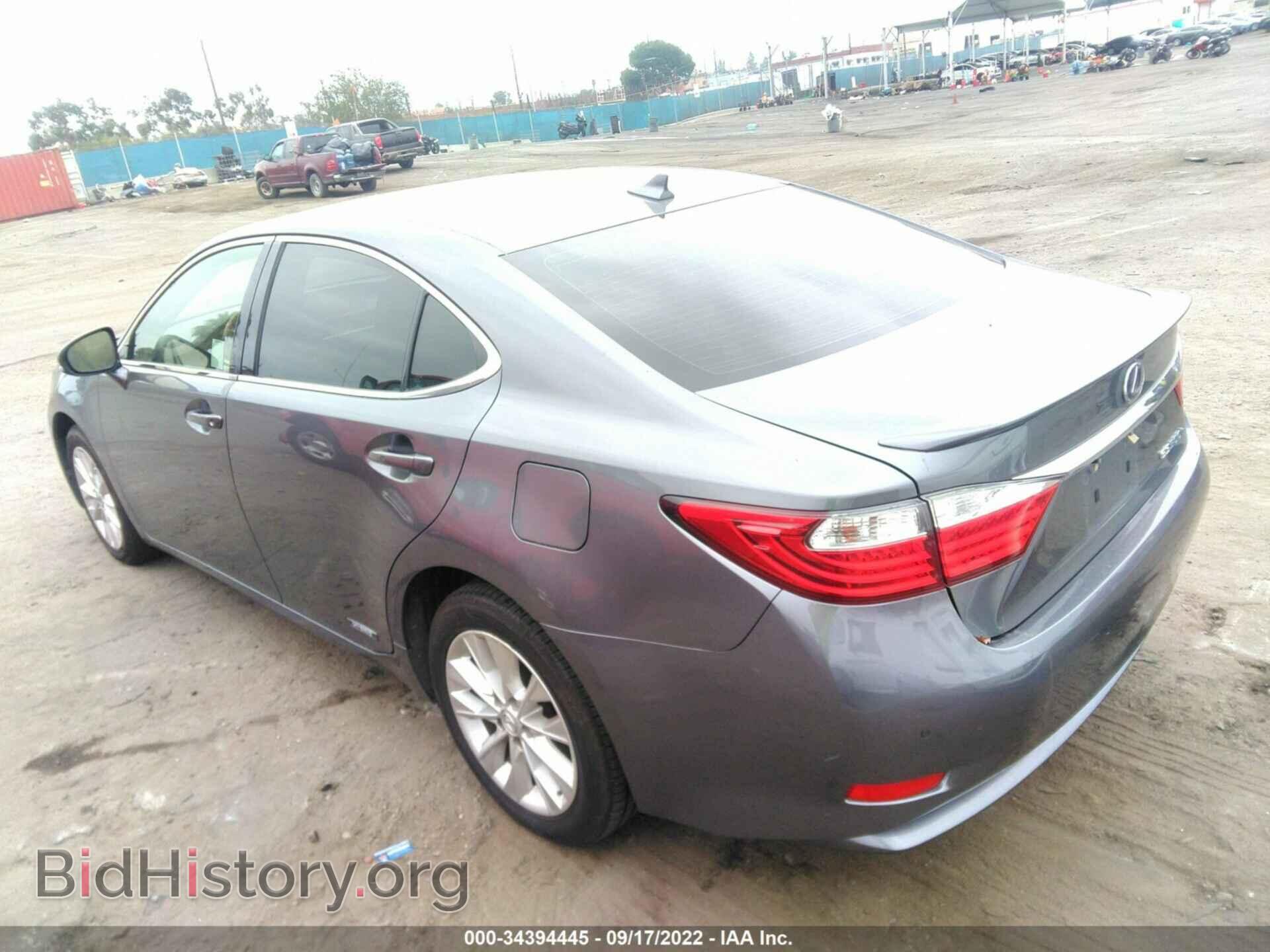 2014 LEXUS ES 300H - VIN: JTHBW1GG1E2070830 - Фото 3