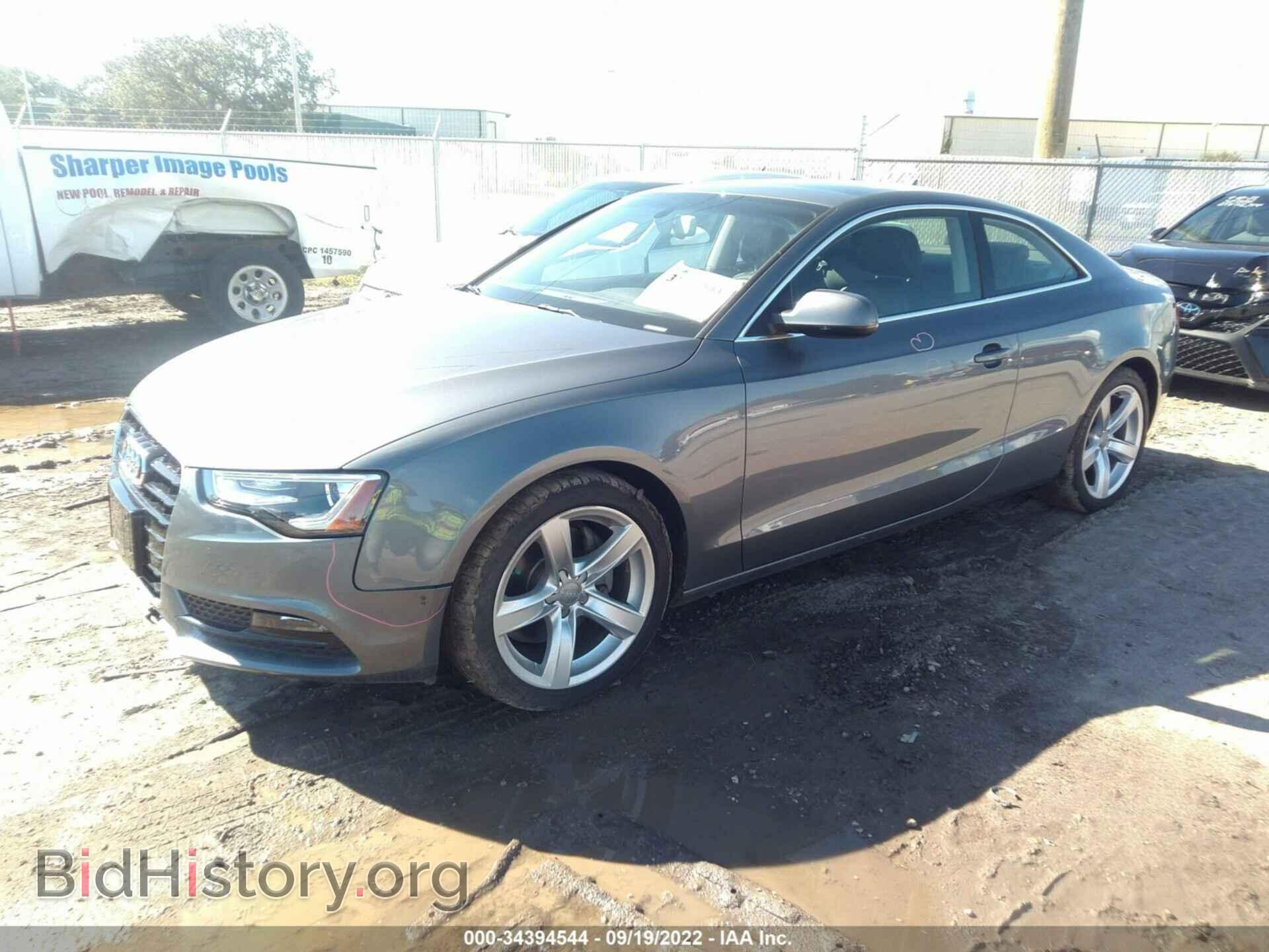 2014 AUDI A5 - VIN: WAULFAFRXEA015272 - Фото 2