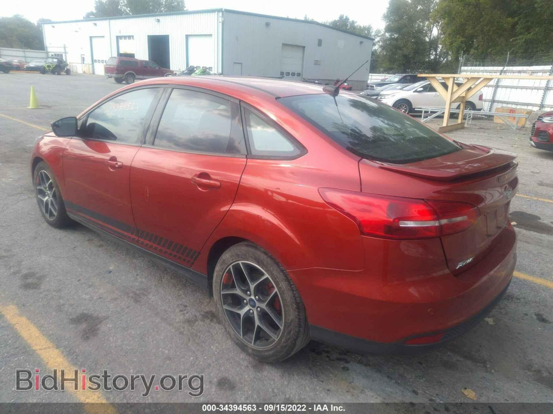 2018 FORD FOCUS - VIN: 1FADP3H22JL309205 - Фото 3