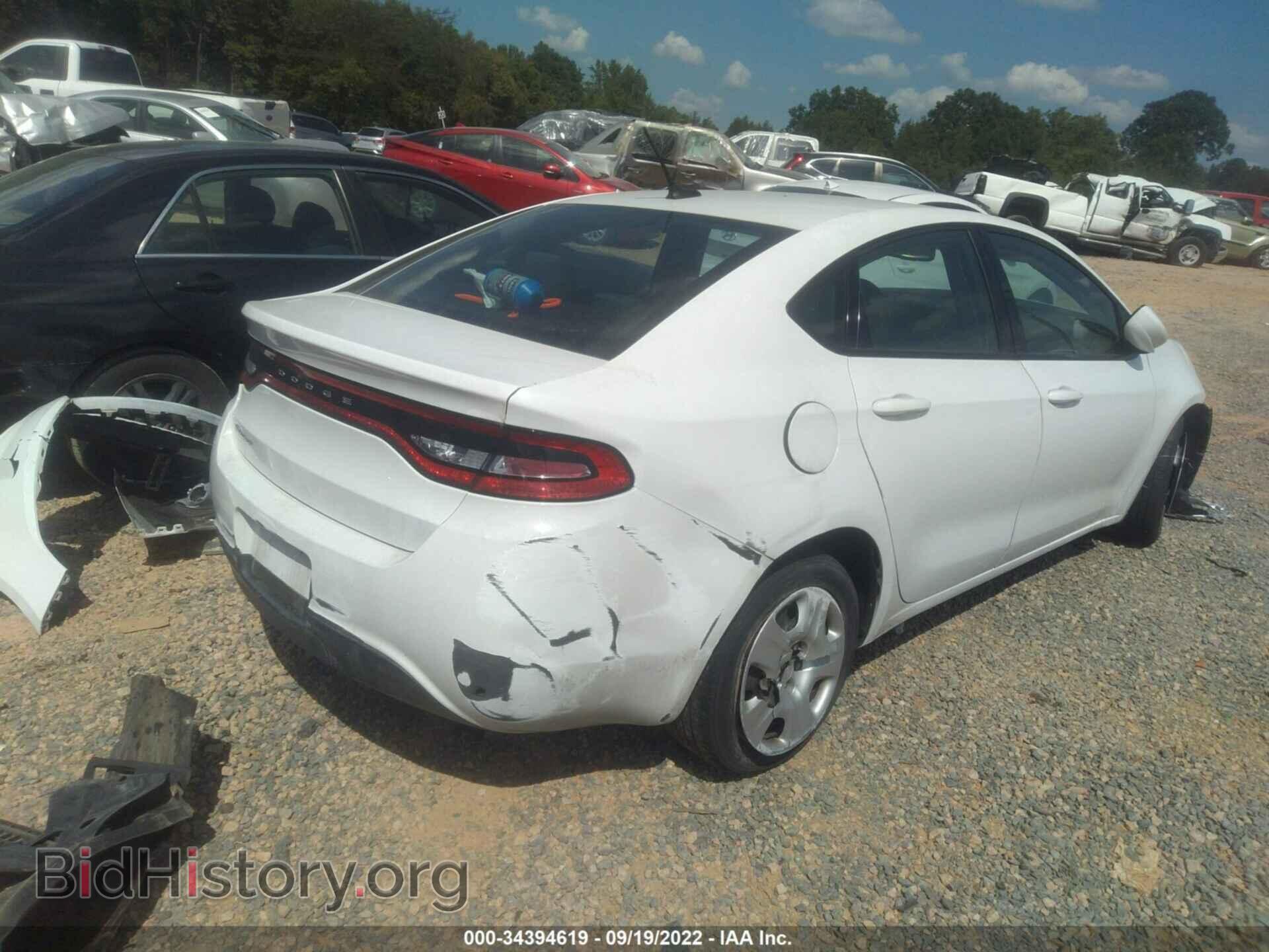 2016 DODGE DART - VIN: 1C3CDFAAXGD516692 - Photo 4