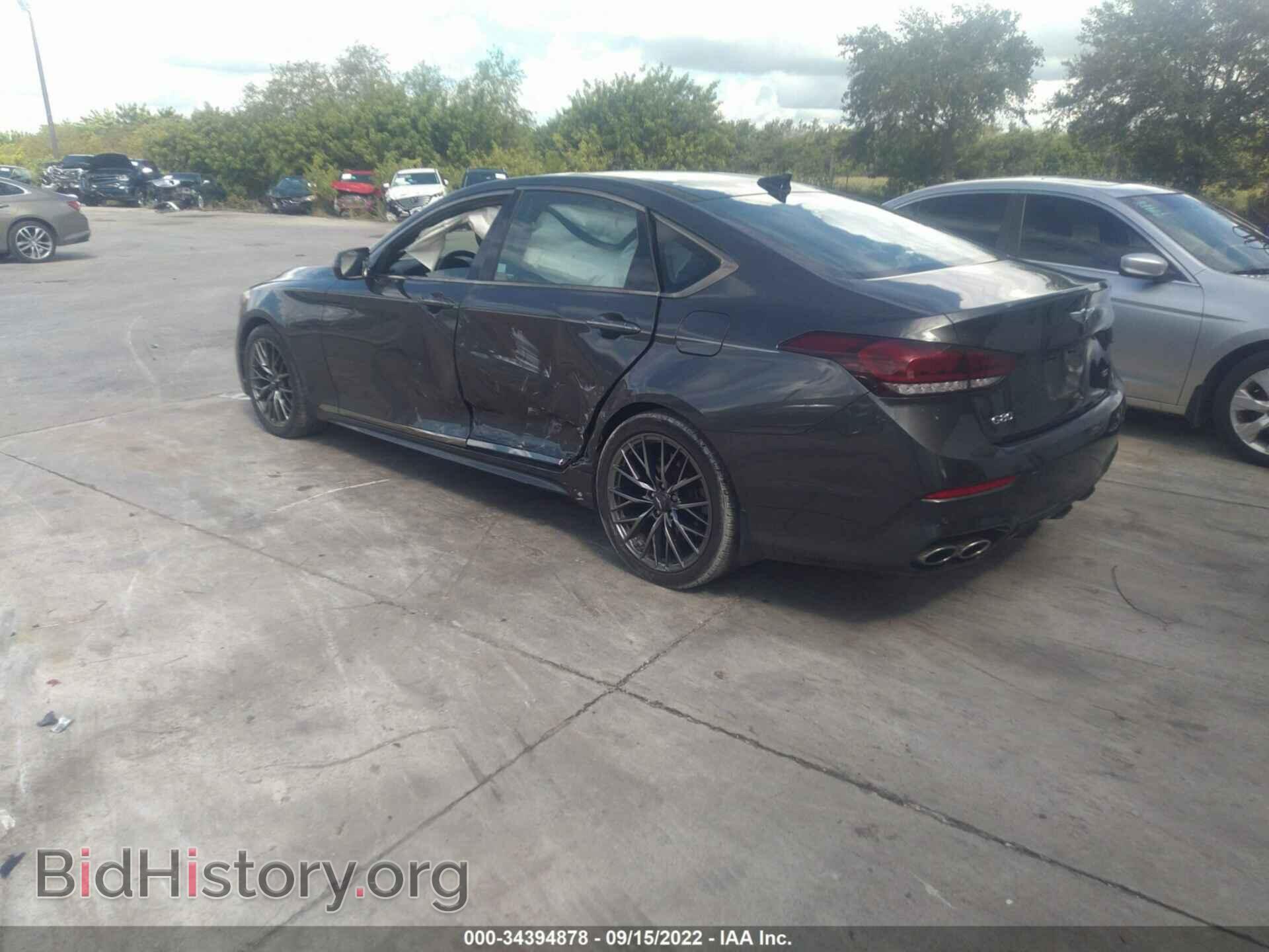 2018 GENESIS G80 - VIN: KMHGN4JB0JU225435 - Фото 3